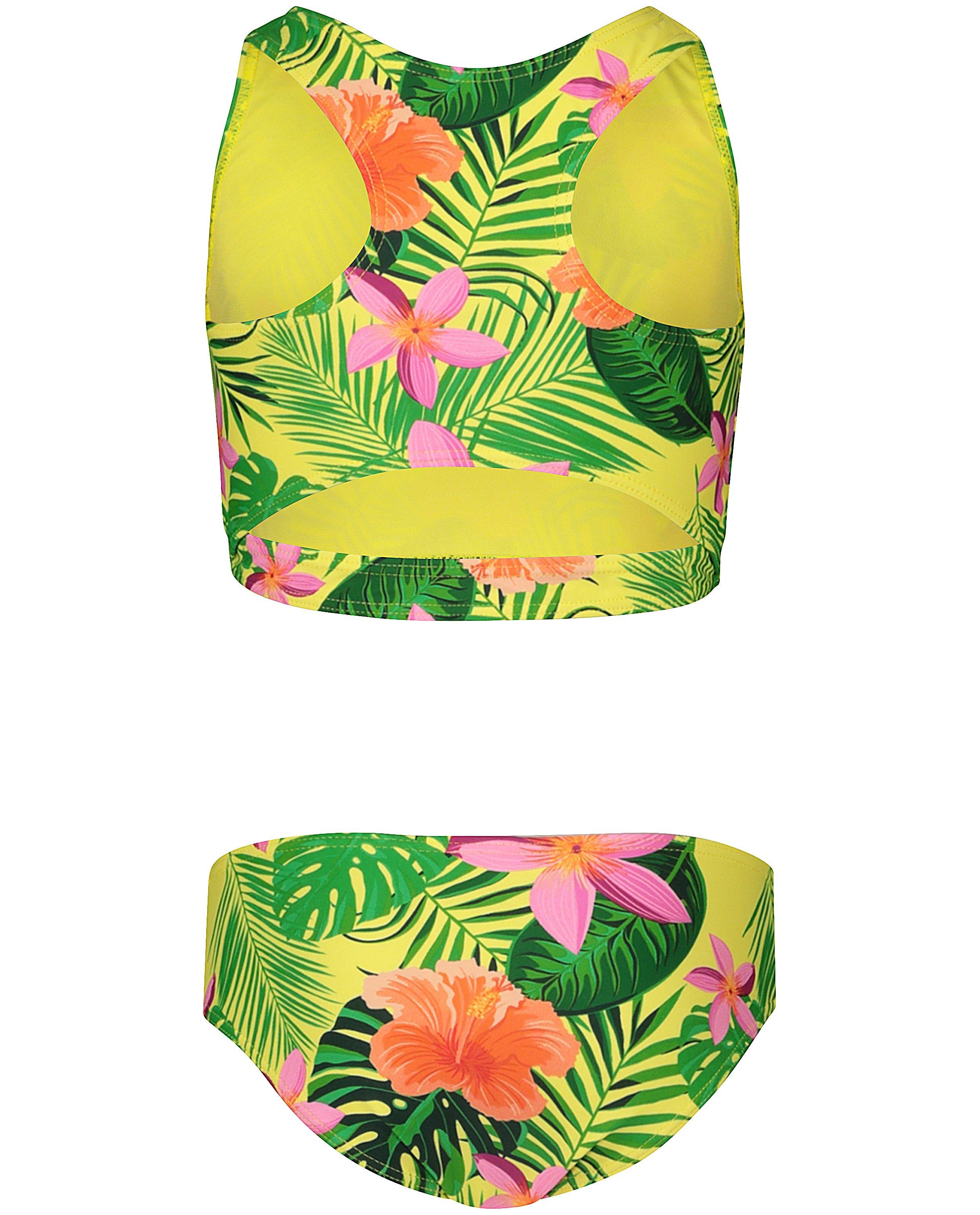 Zwemkleding - Gele bikini met print