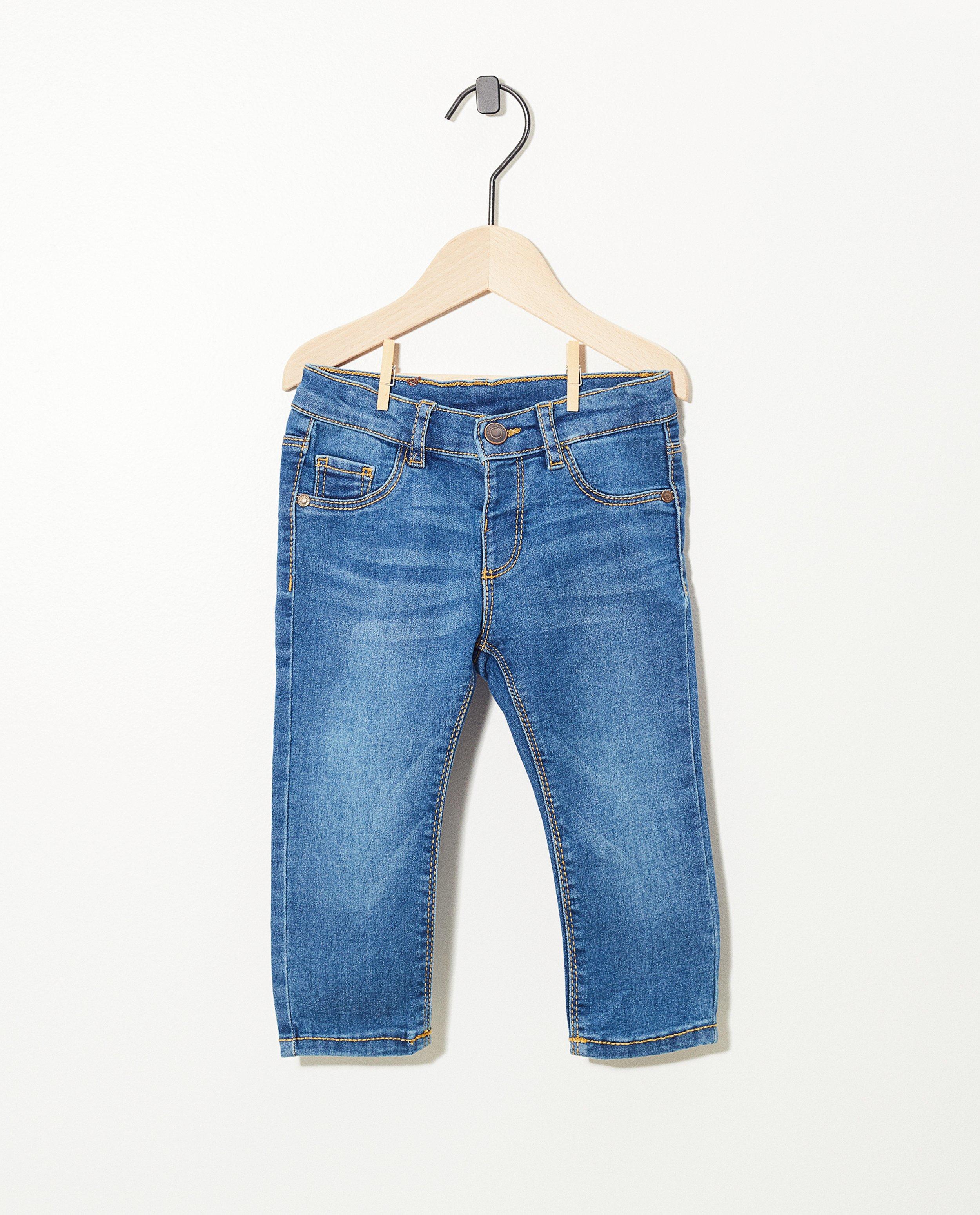 Pantalon bleu - taille ajustable - Cuddles and Smiles