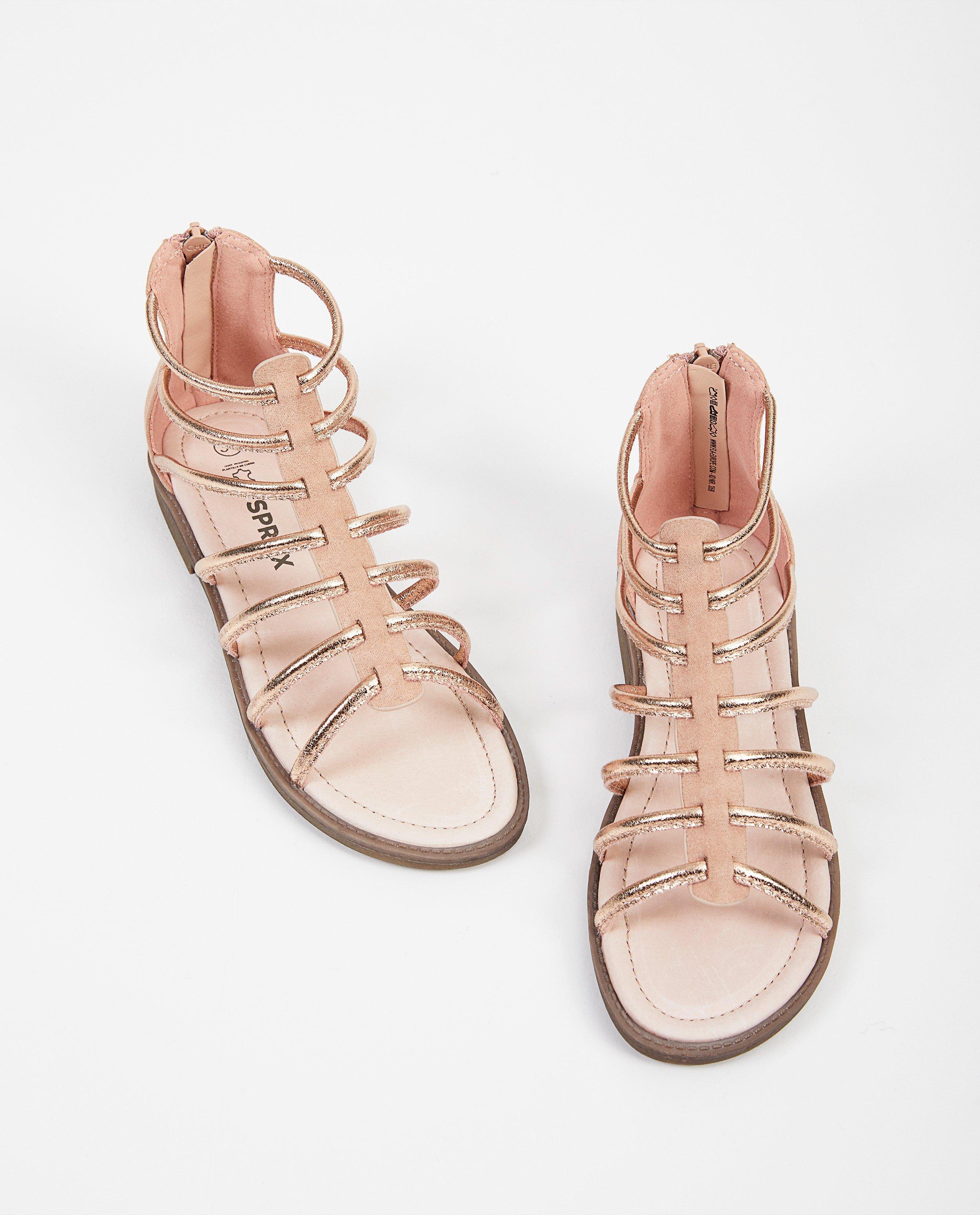 Schoenen - Roze sandalen in roman-style
