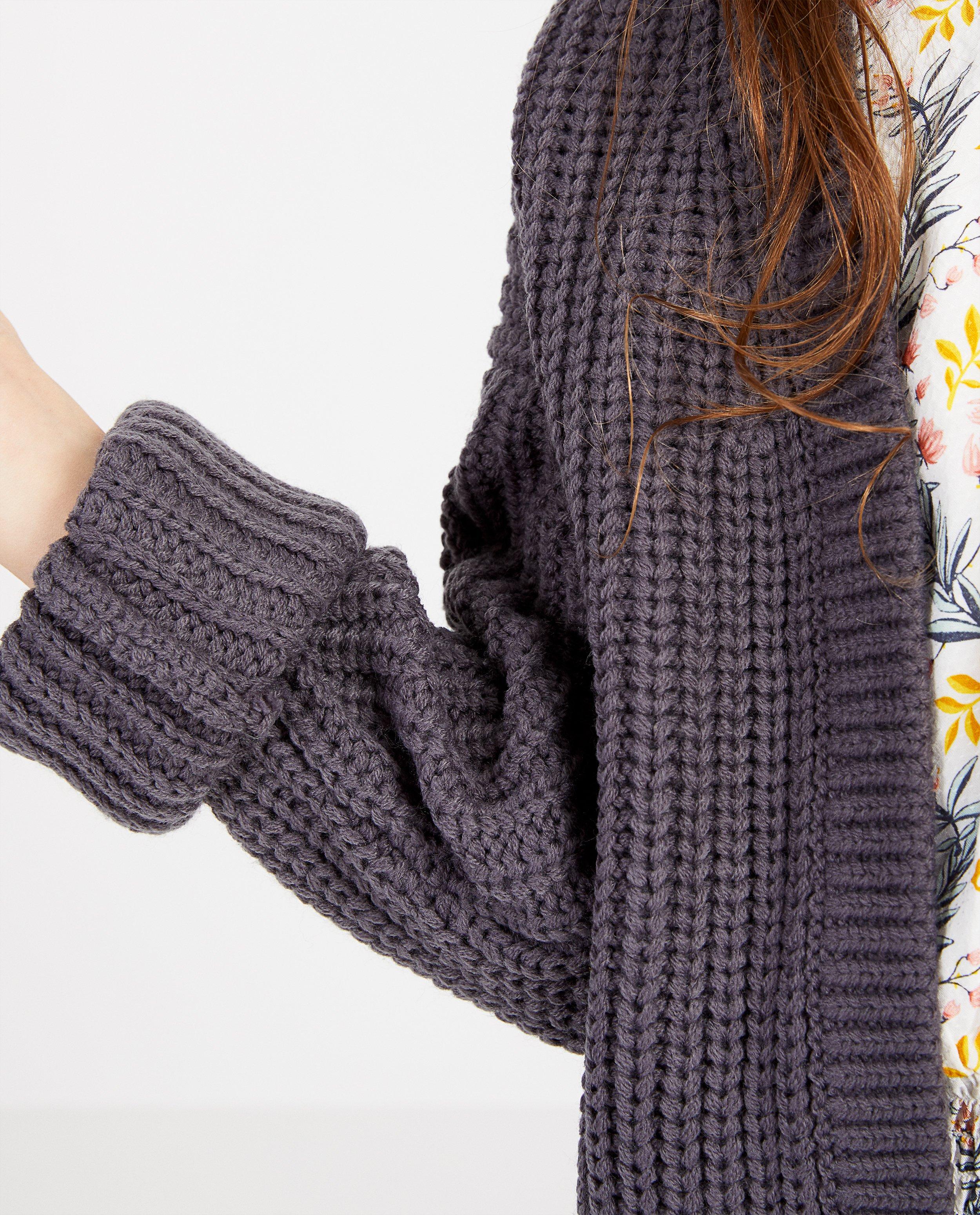 Cardigans - Grijze cardigan