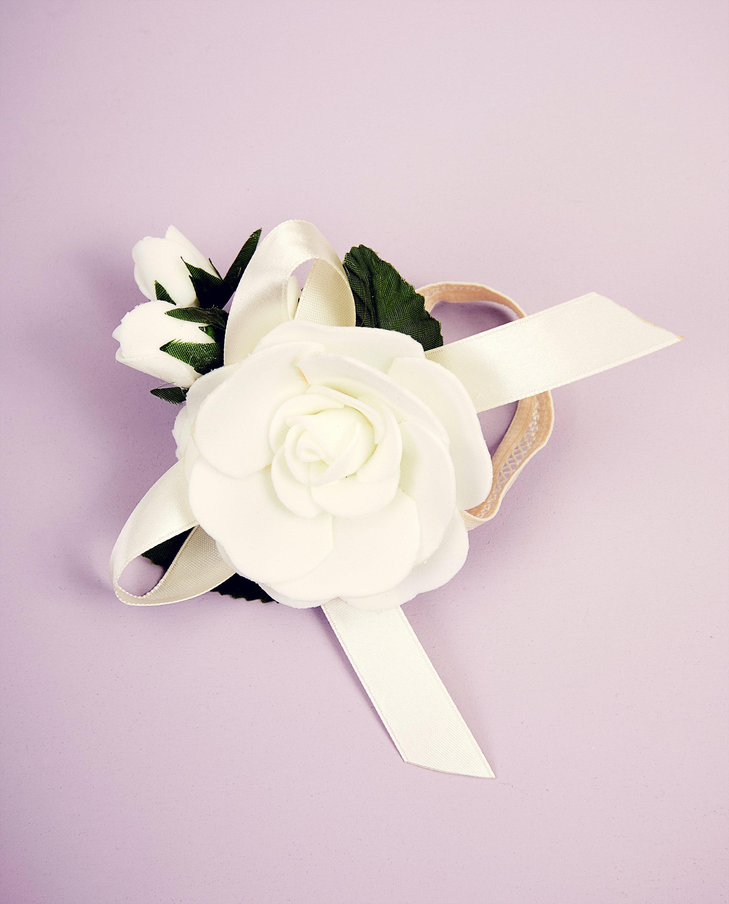 Bloemenaccessoire Communie - in wit - Milla Star