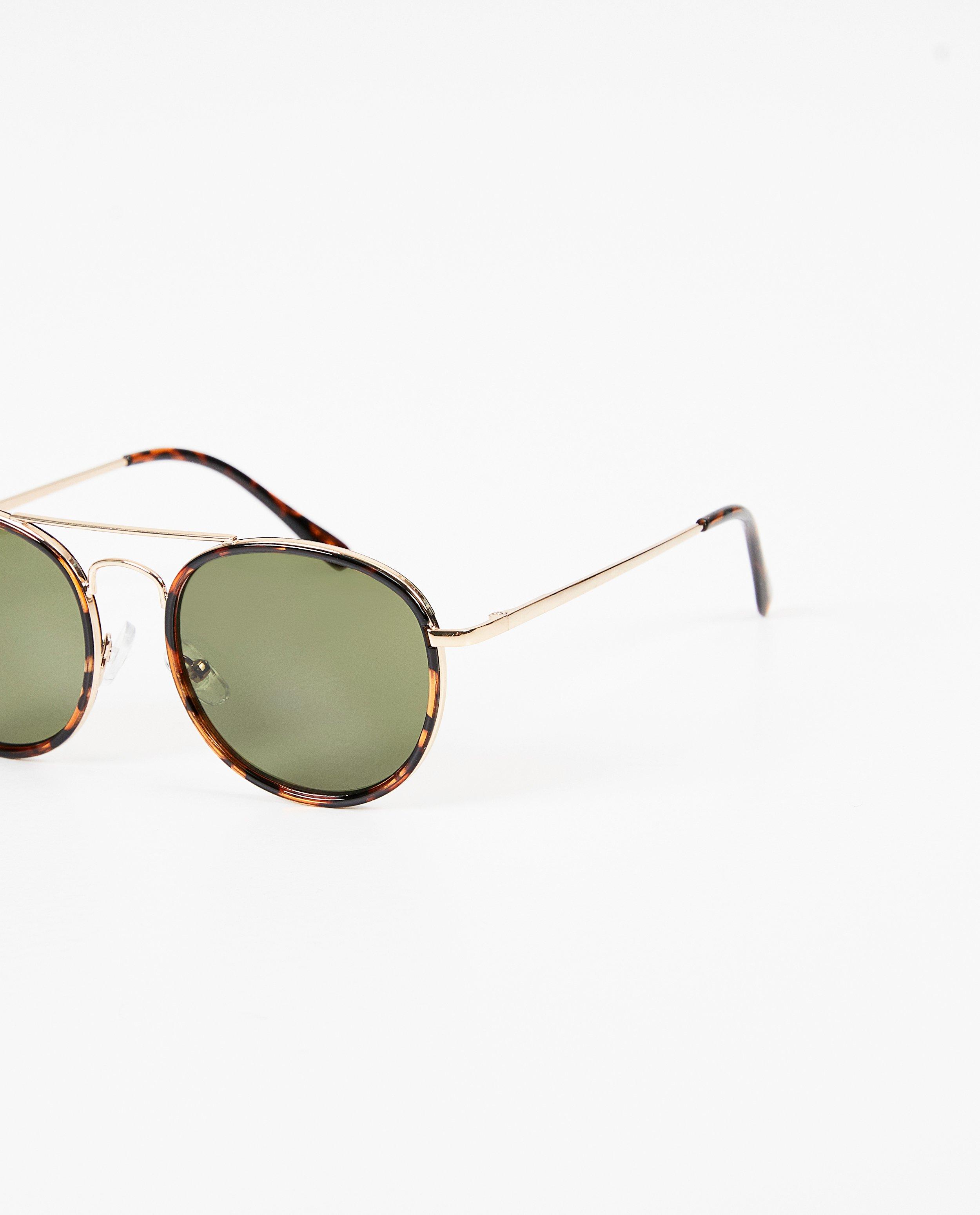 Lunettes de soleil - Lunettes de soleil brun-noir