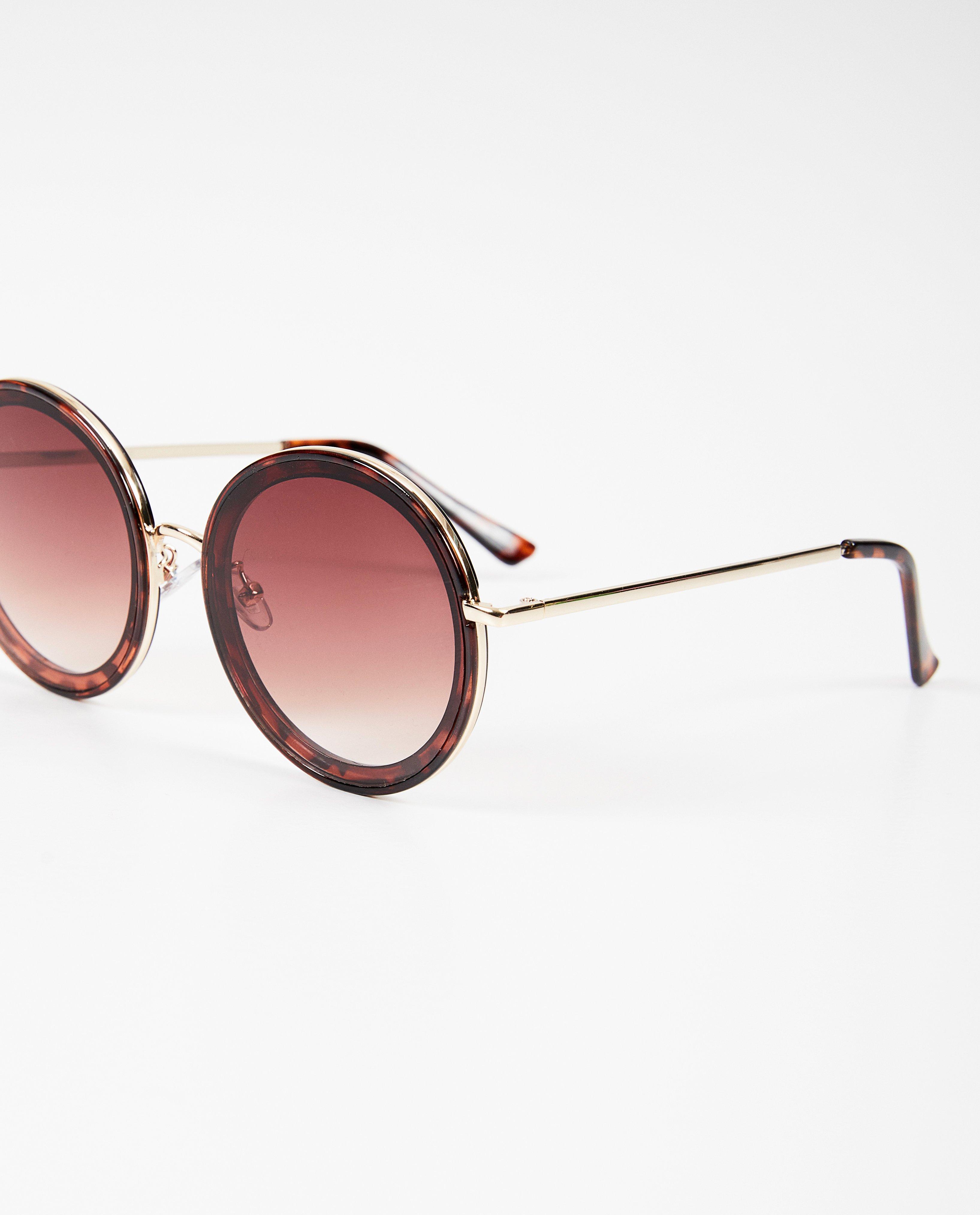 Lunettes de soleil - Grandes lunettes de soleil rondes