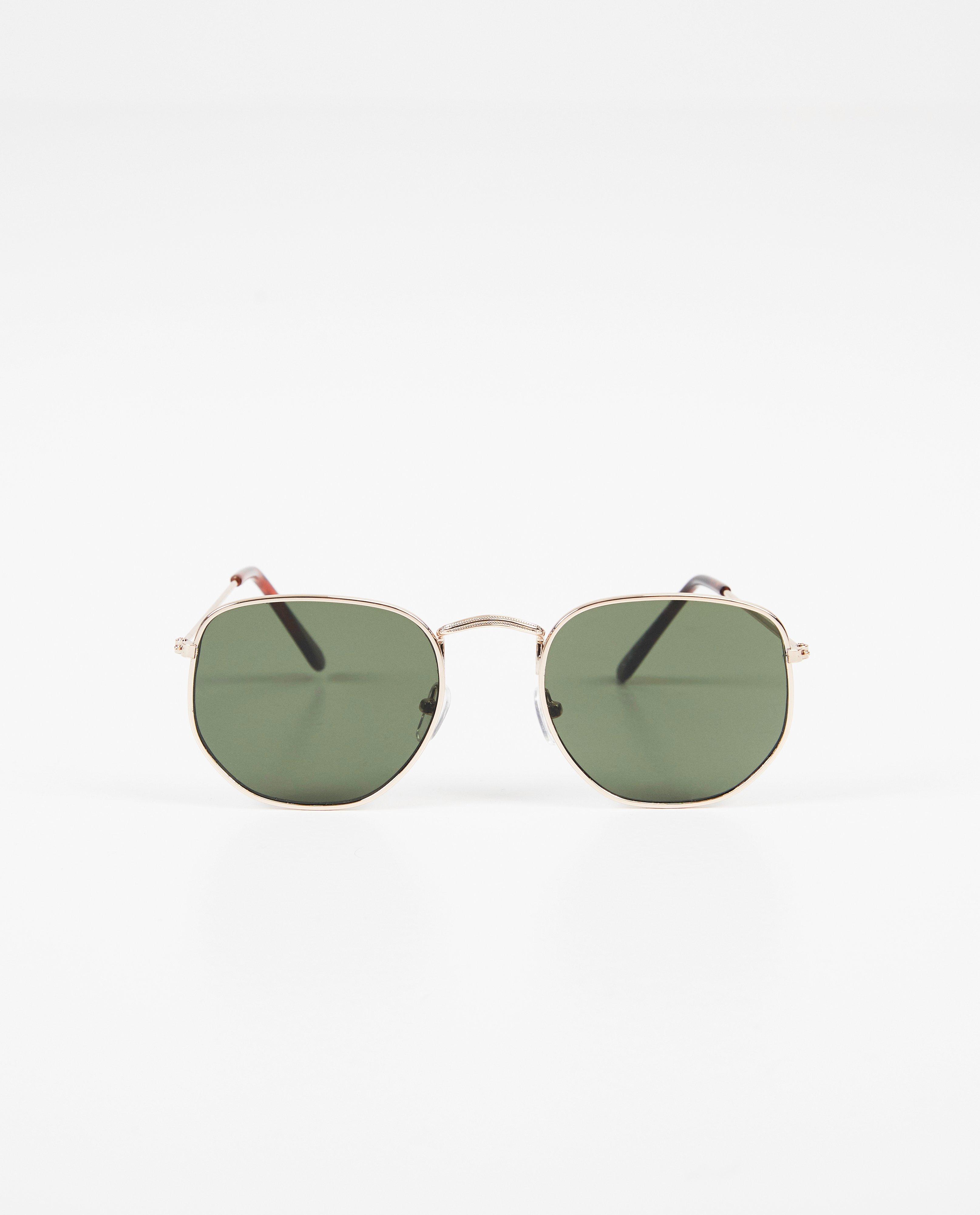 Lunettes de soleil argentées - monture métallique - JBC
