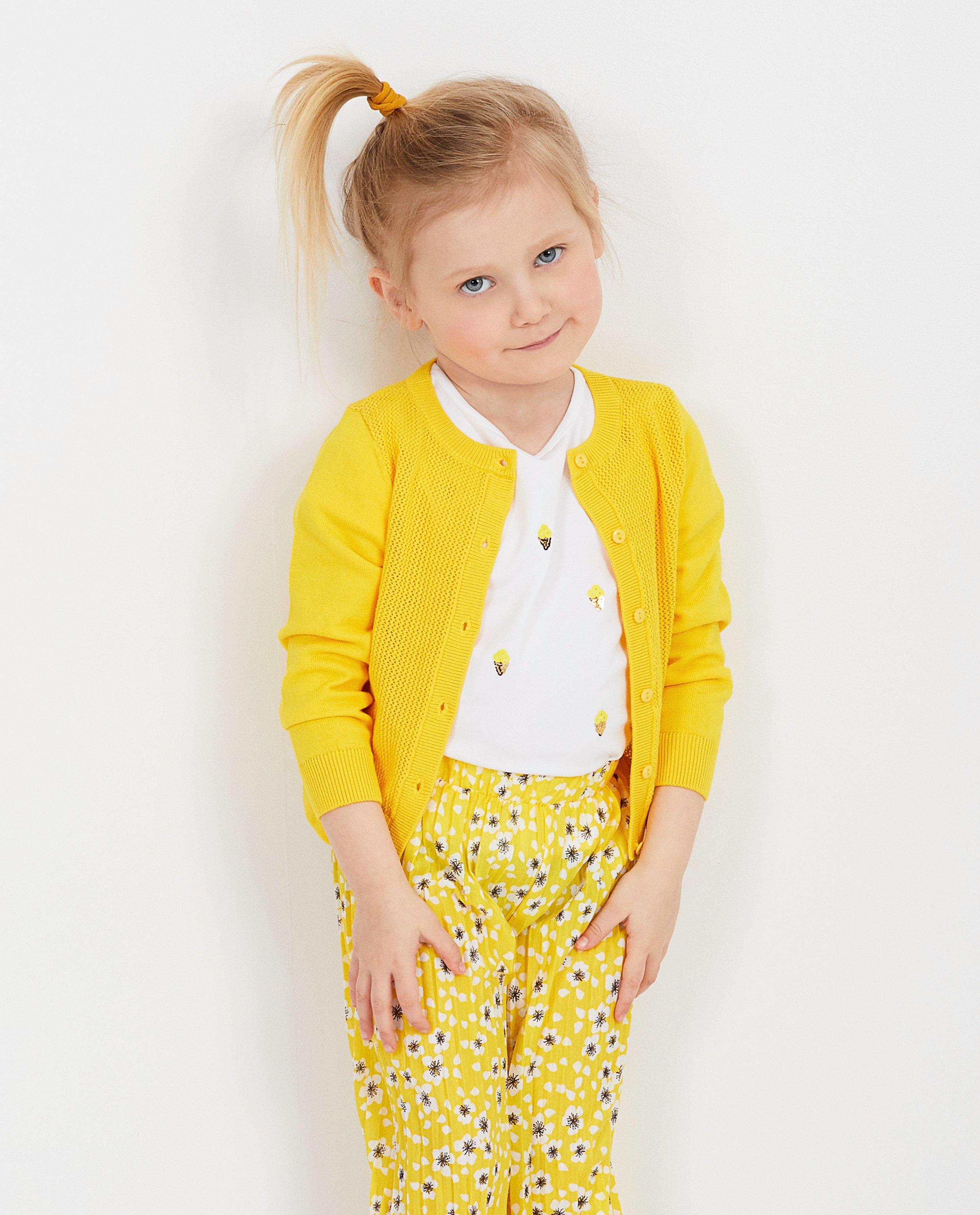 Cardigans - Cardigan jaune