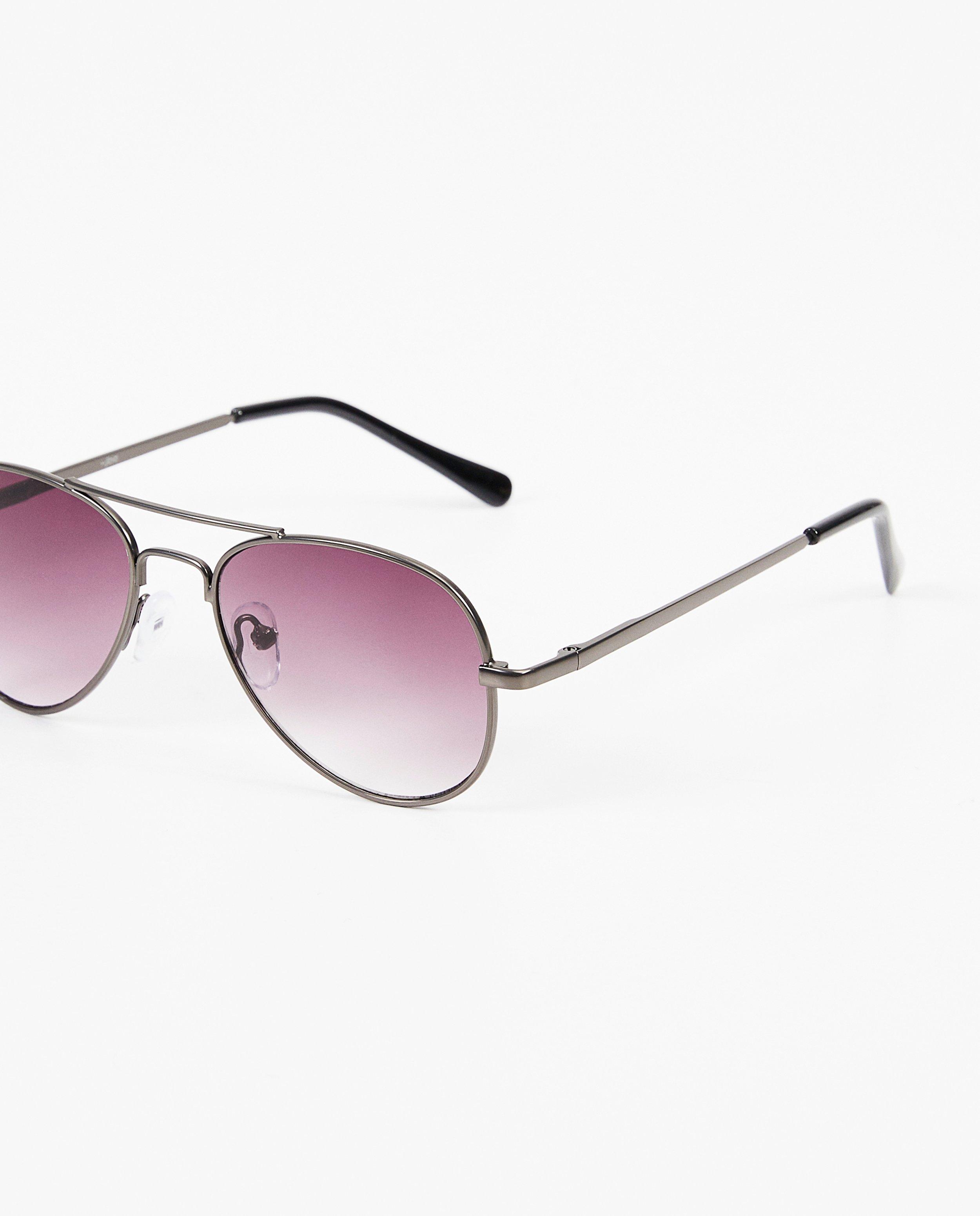 Lunettes de soleil - Lunettes de soleil noires aviateur