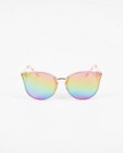 Roze zonnebril met glitters - vlinderbril - JBC