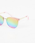 Zonnebrillen - Roze zonnebril met glitters