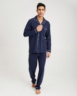 blauwe herenpyjama, Studio Unique - personaliseerbaar - JBC