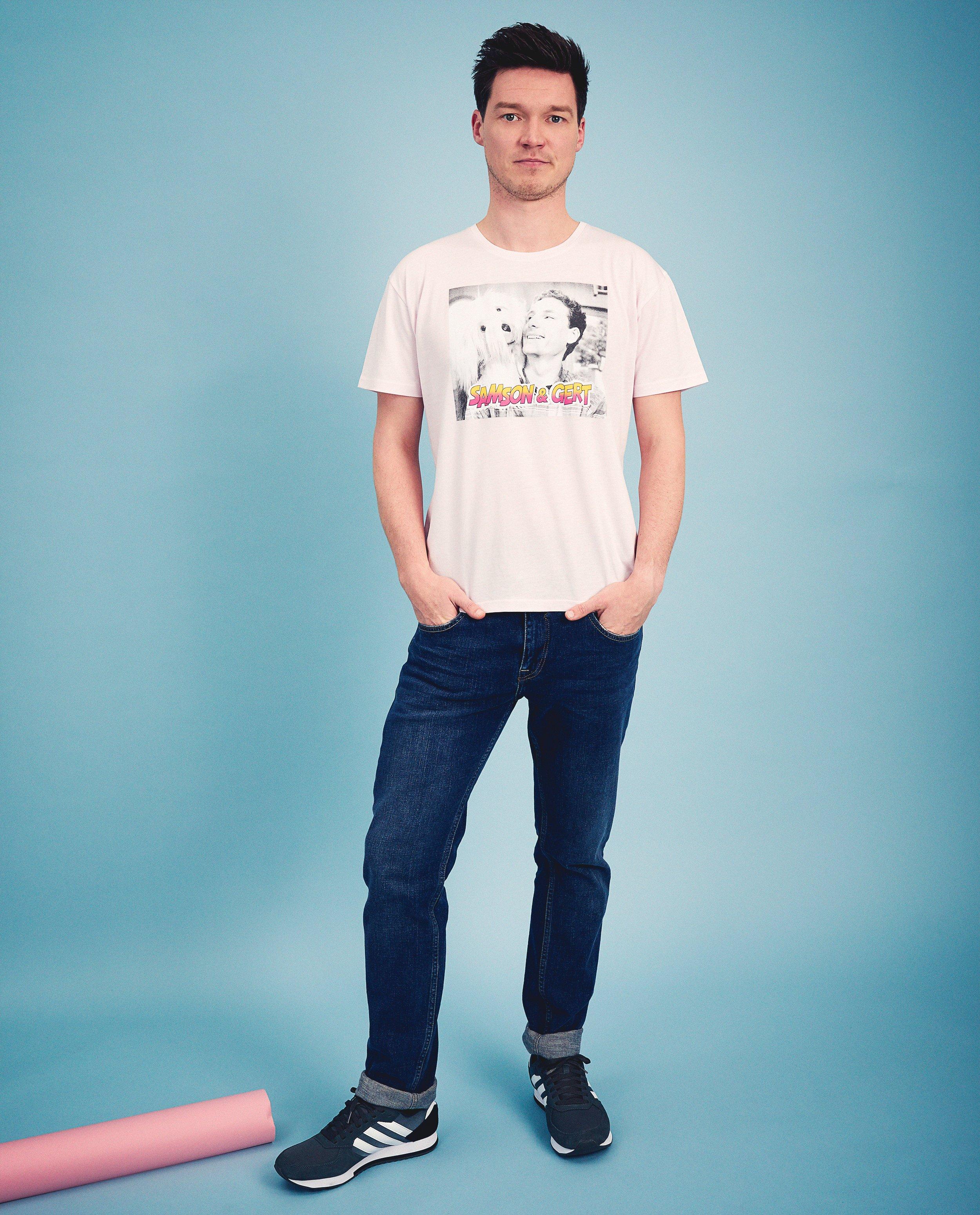 Unisex T-shirt, Samson en Gert - afscheidscollectie - Samson