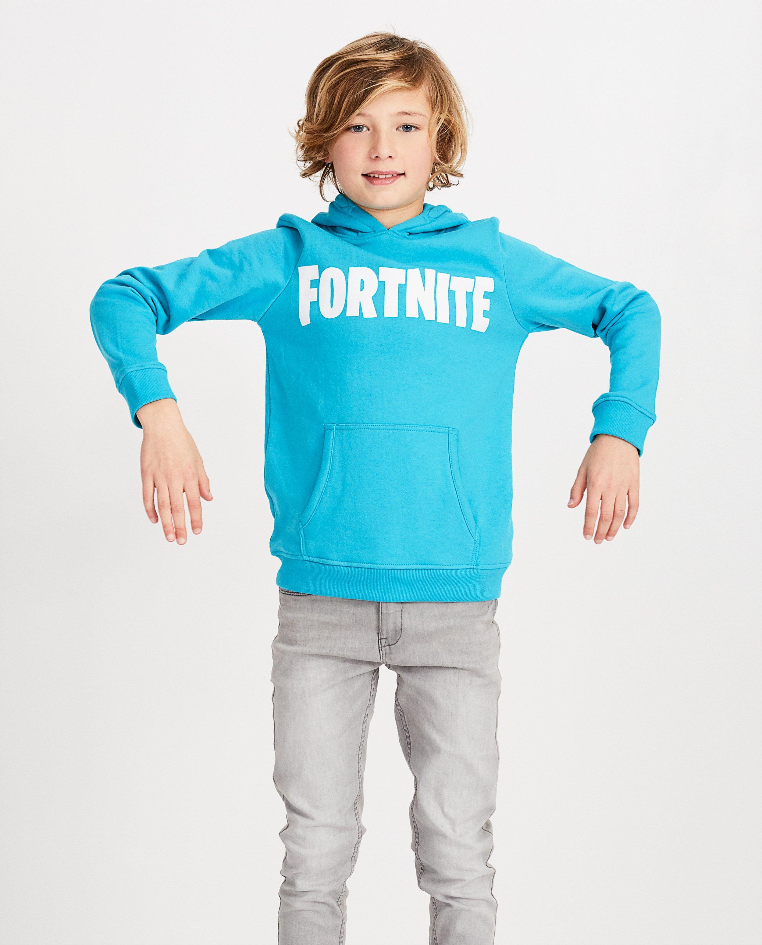 Sweats - Hoodie bleu FORTNITE