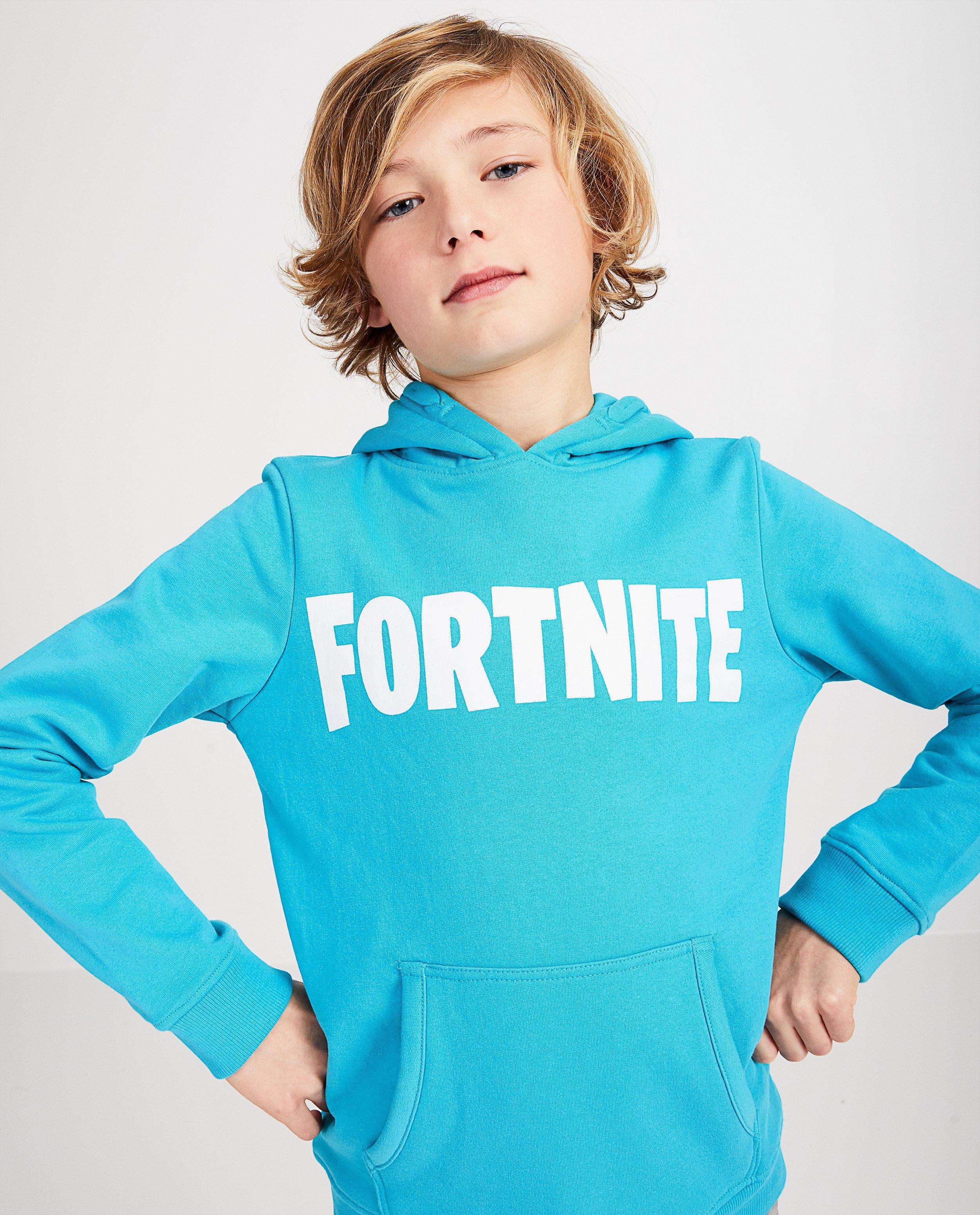 Sweats - Hoodie bleu FORTNITE