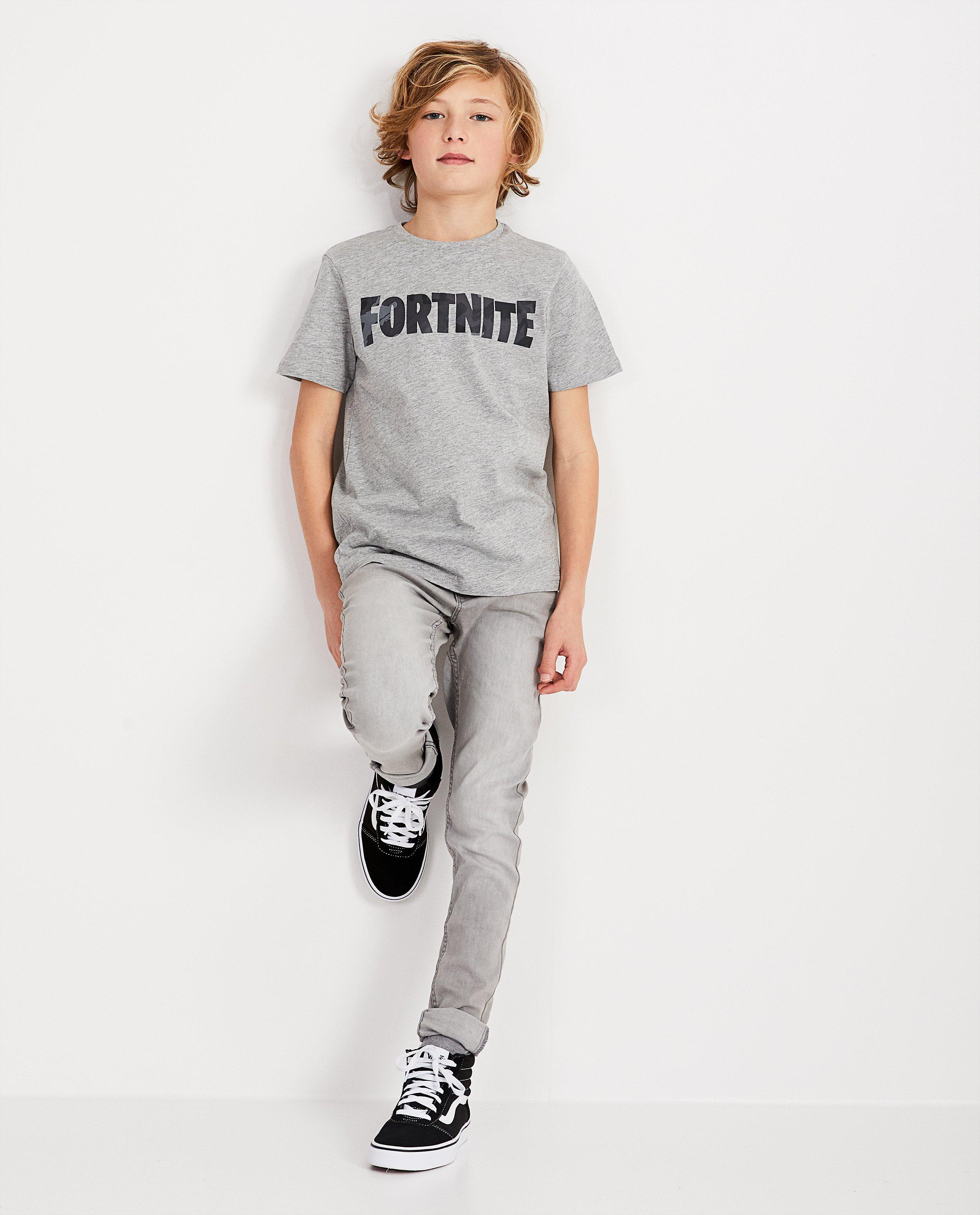 Zwart FORTNITE-shirt - met opschrift - Fortnite