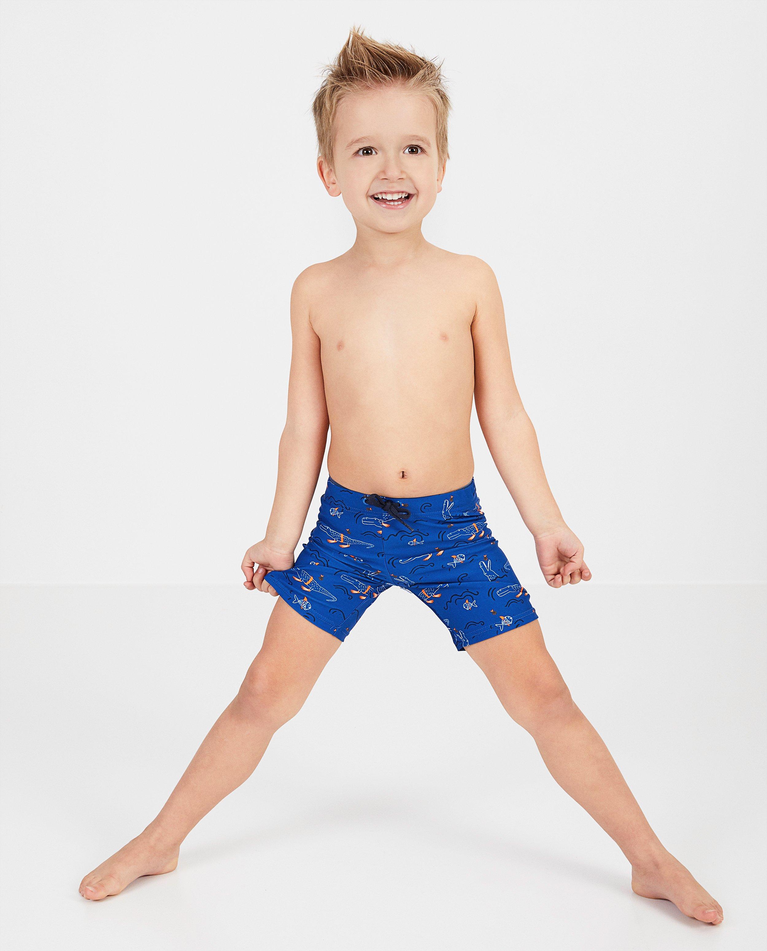 Zwembroek met uv-bescherming - met print - Kidz Nation