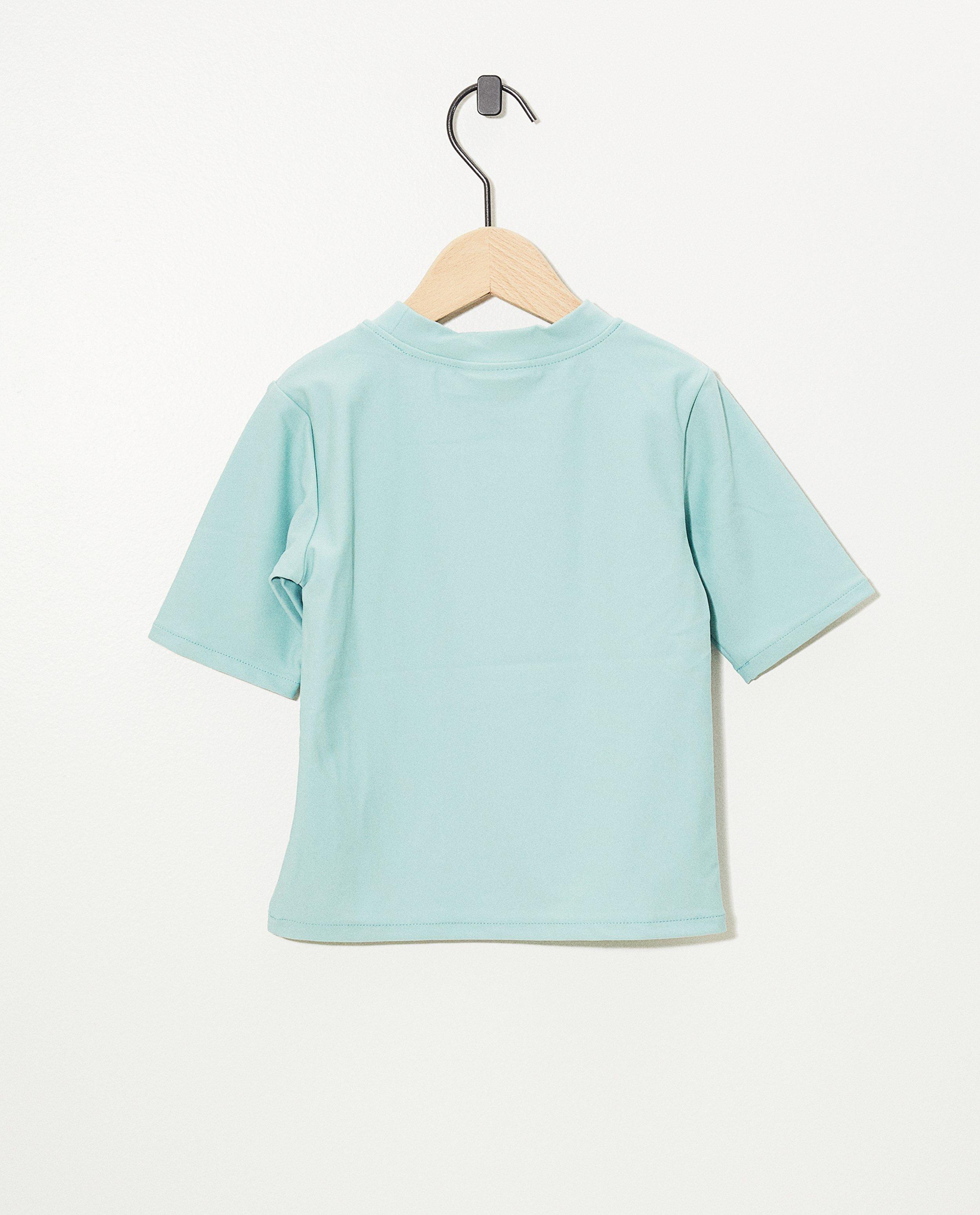 Zwemkleding - Blauw zwemshirt met uv-bescherming