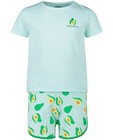 Pyjamas - Pyjama bleu-vert, 2 pièces