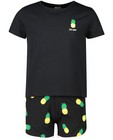 Pyjamas - Pyjama noir, 2 pièces