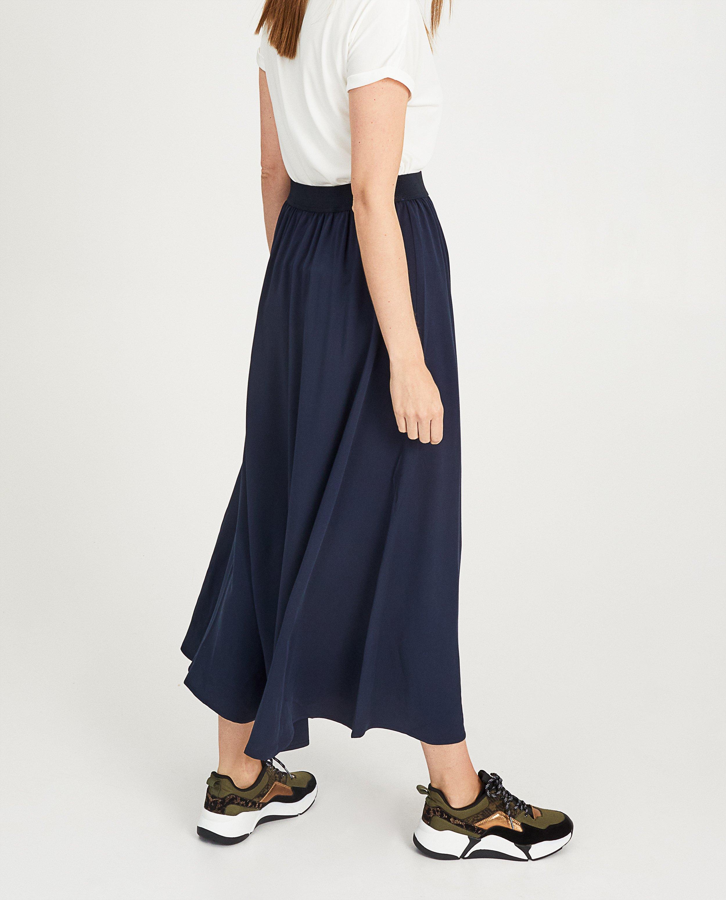 Donkerblauwe maxi-rok - Product Detail - donkerblauw - afbeelding nummer 3