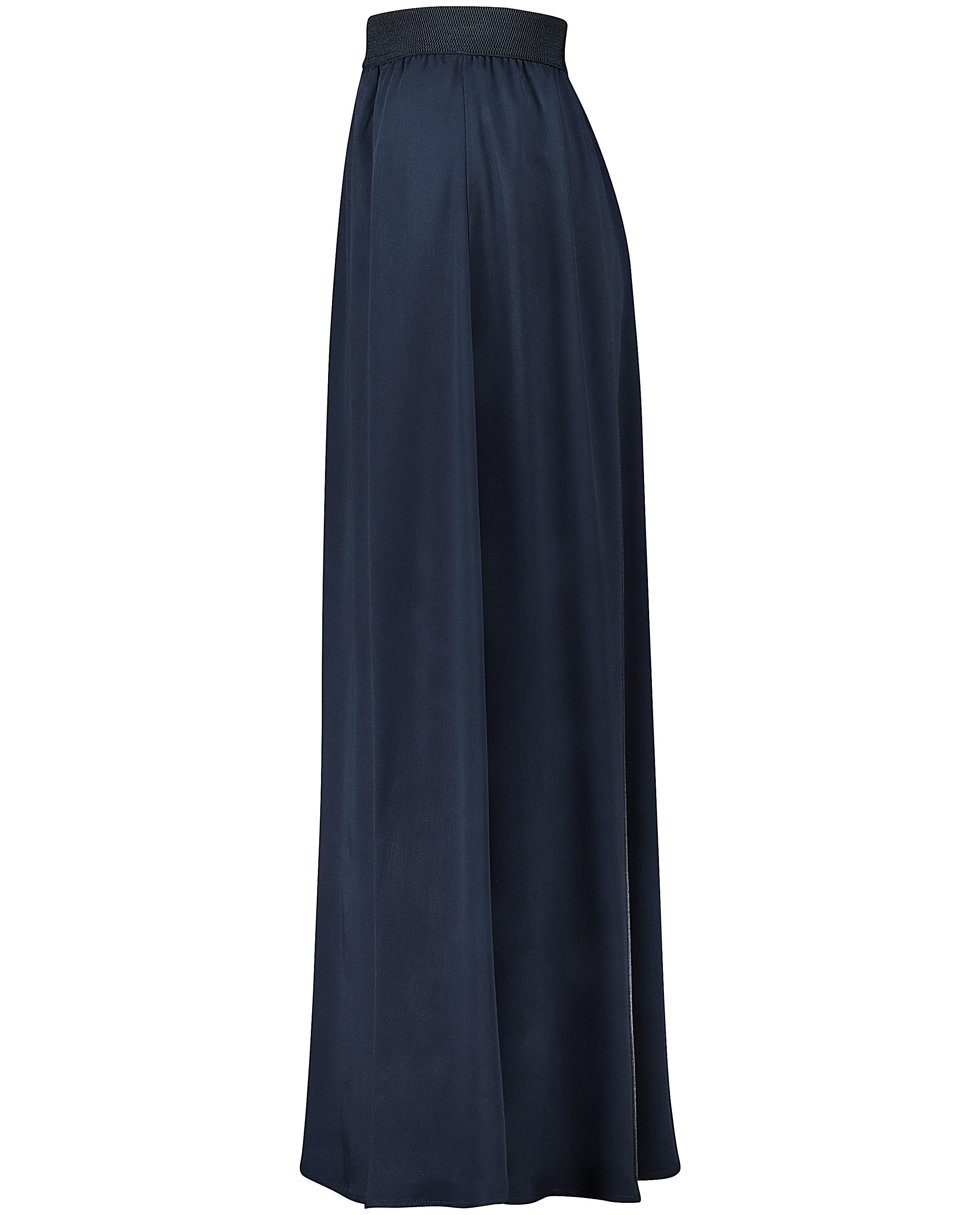 Donkerblauwe maxi-rok - Product Detail - donkerblauw - afbeelding nummer 7