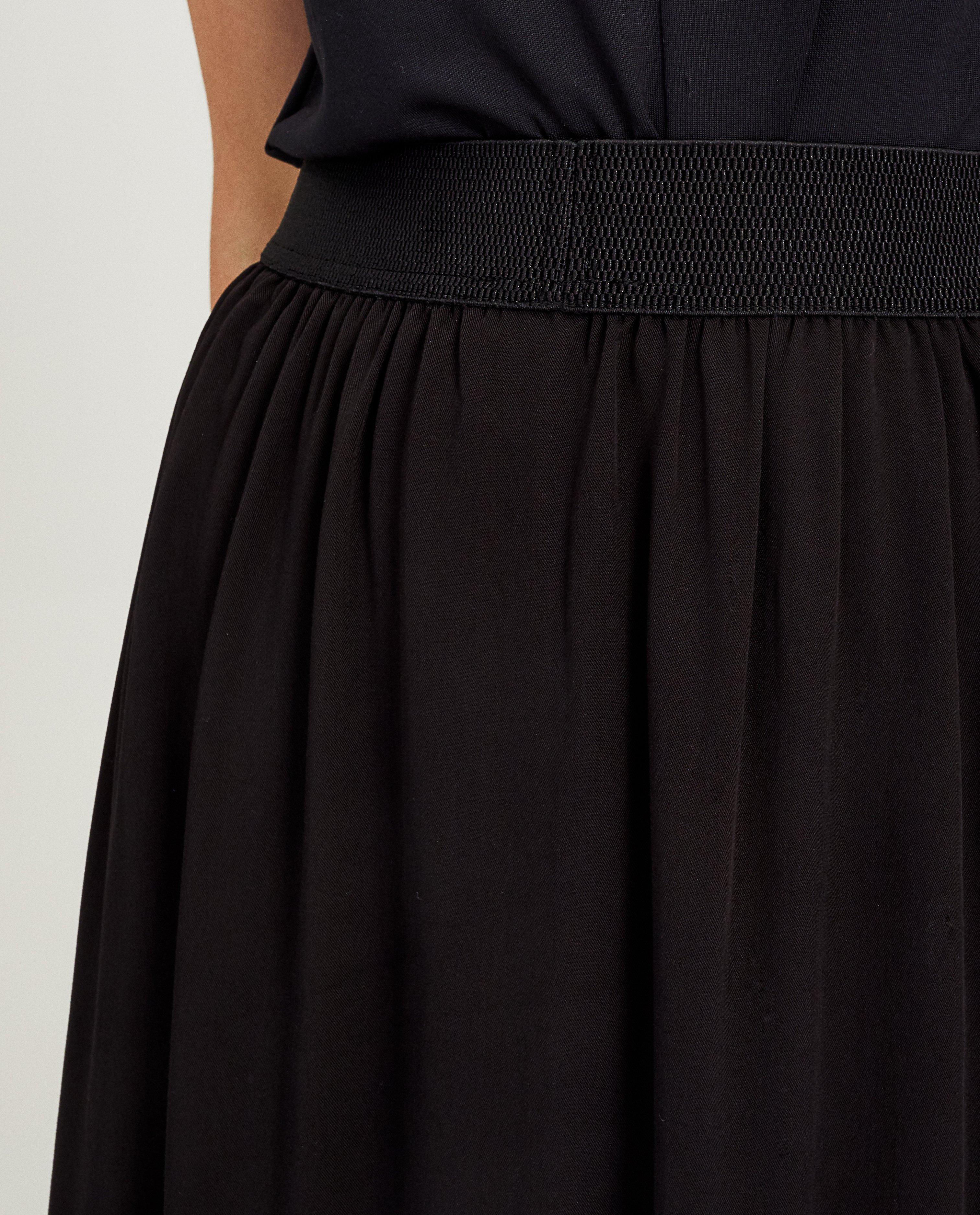 Rokken - Zwarte maxi-rok