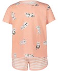 Pyjama rose, 2 pièces - imprimé de chats - Milla Star