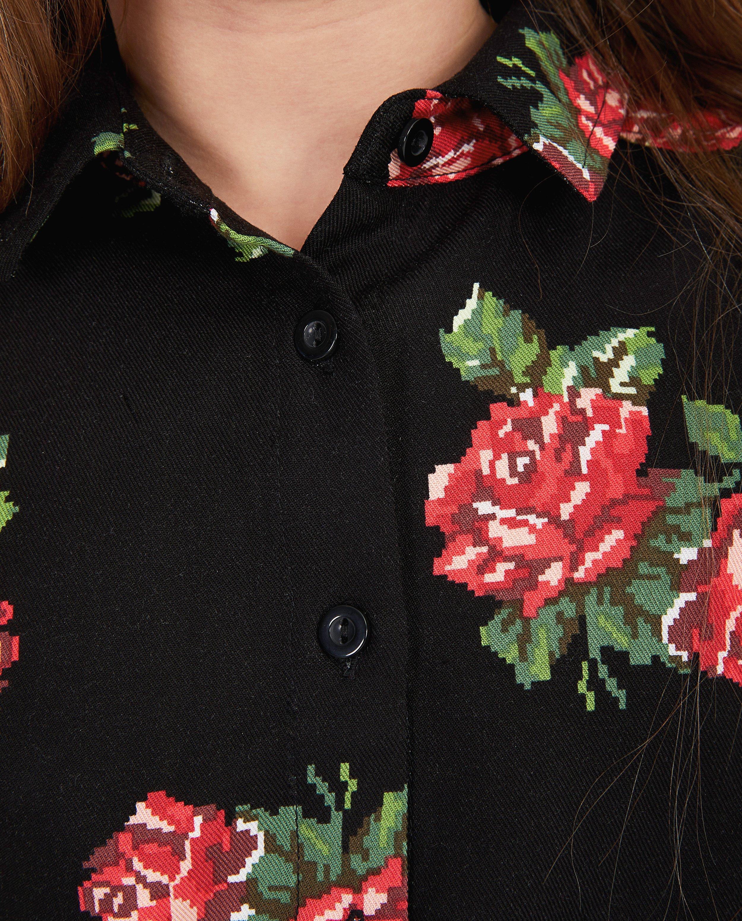 Hemden - Top met bloemenprint Gers Pardoel