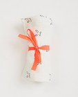 Witte tetradoek met konijntjes - print - Cuddles and Smiles
