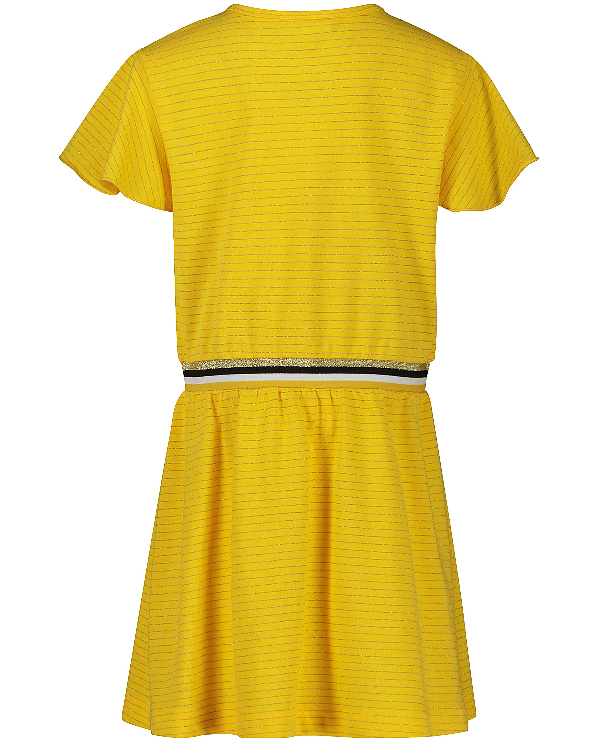 Kleedjes - Geel jurkje met strepen