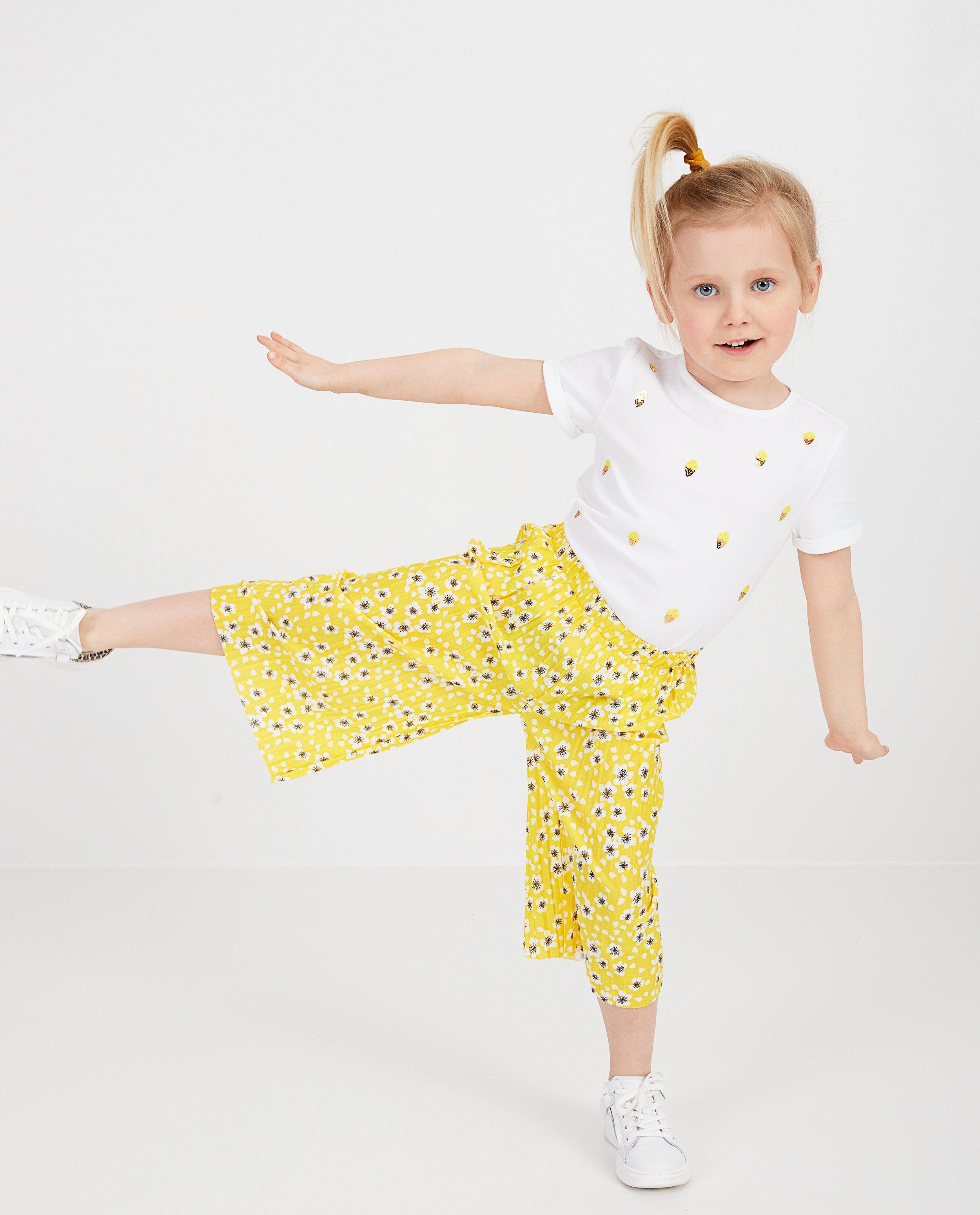 Wit T-shirt met pailletten - null - Milla Star