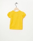 T-shirts - T-shirt jaune en coton bio