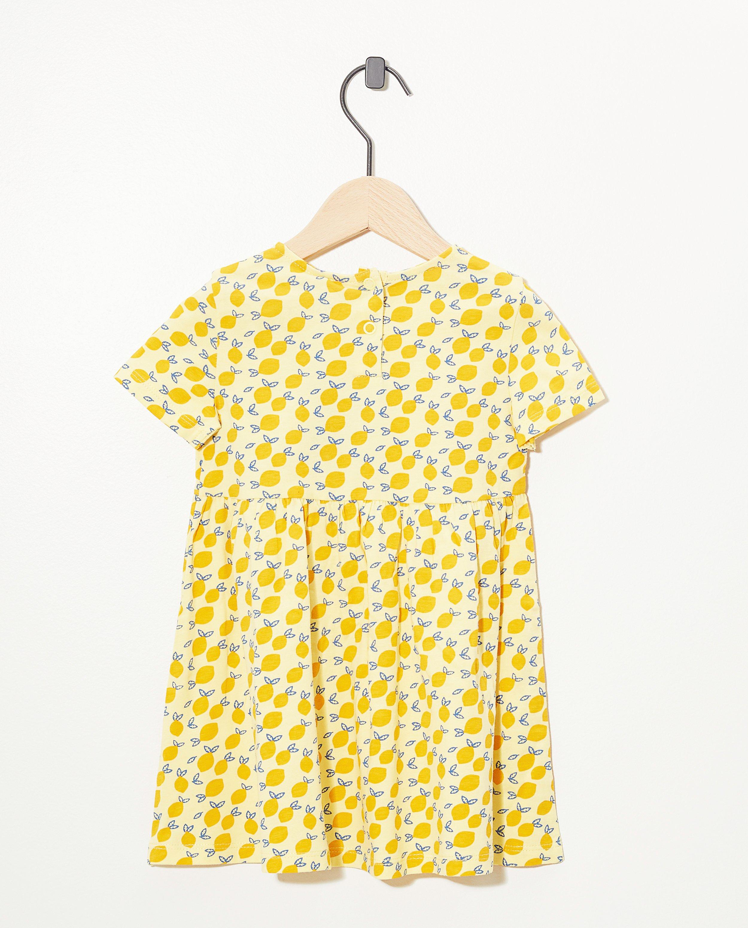 Gele jurk met print BESTies - Product Detail - meerkleurig - afbeelding nummer 2