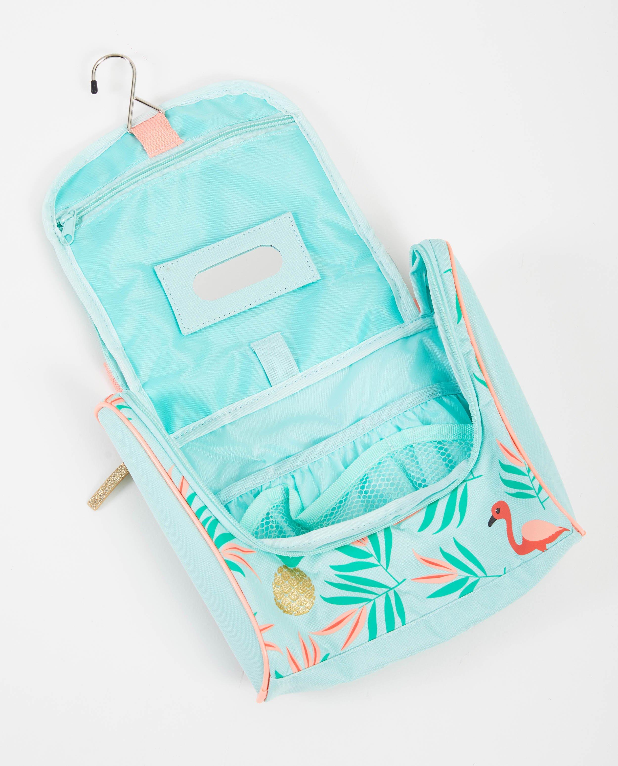 Sacs - Trousse de toilette bleu clair à imprimé