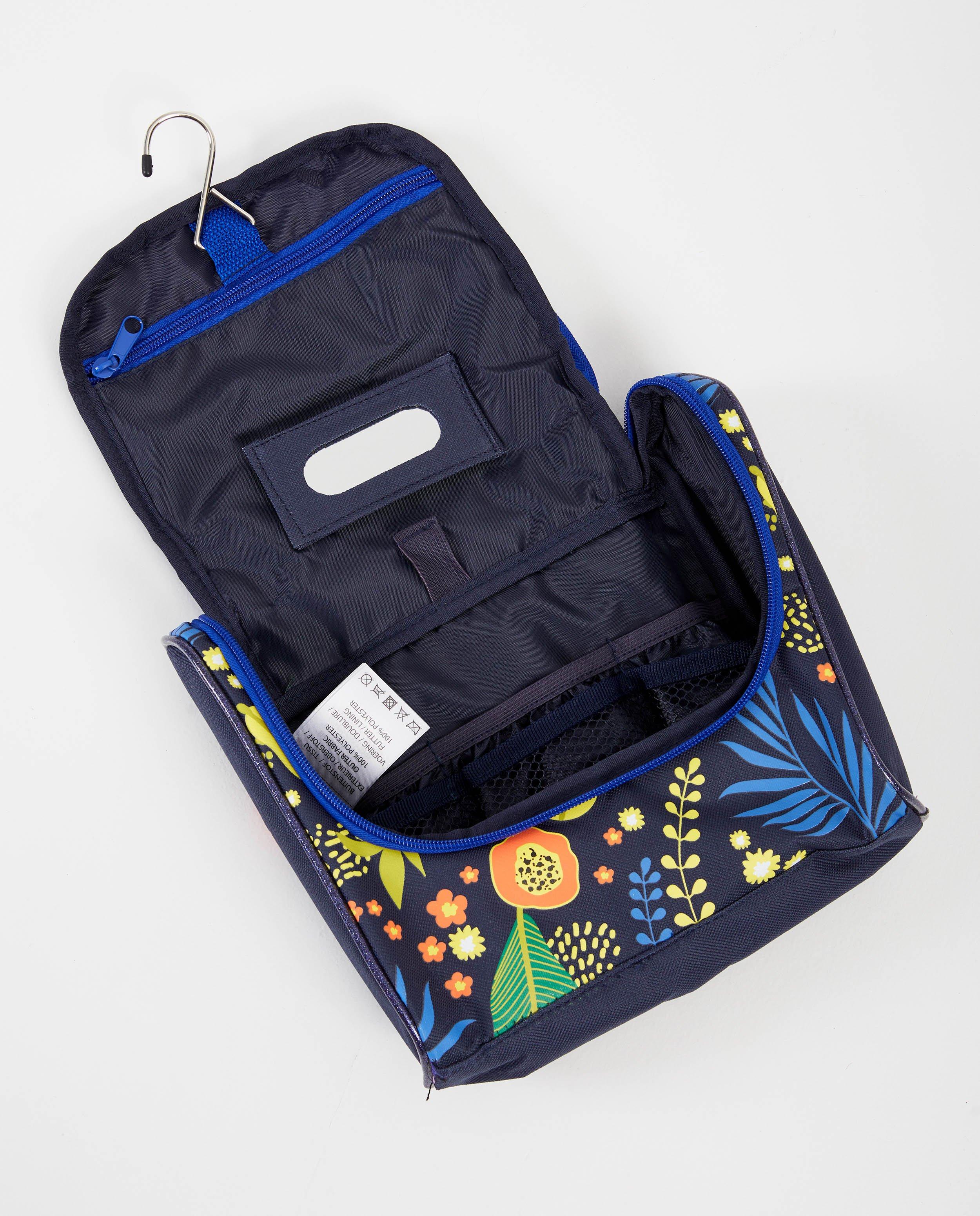Sacs - Trousse de toilette bleue à imprimé