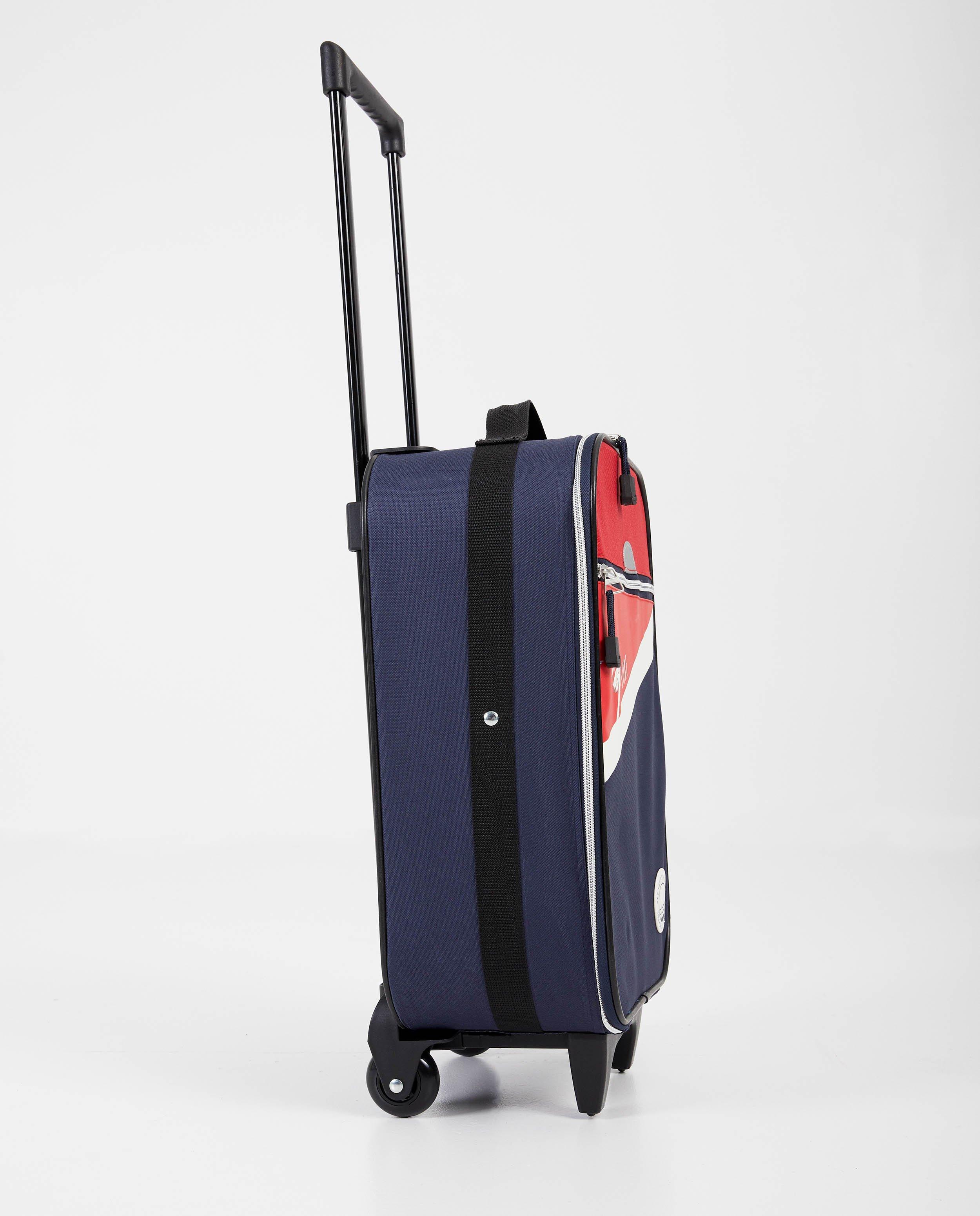 Sacs - Valise bleu-rouge à imprimé