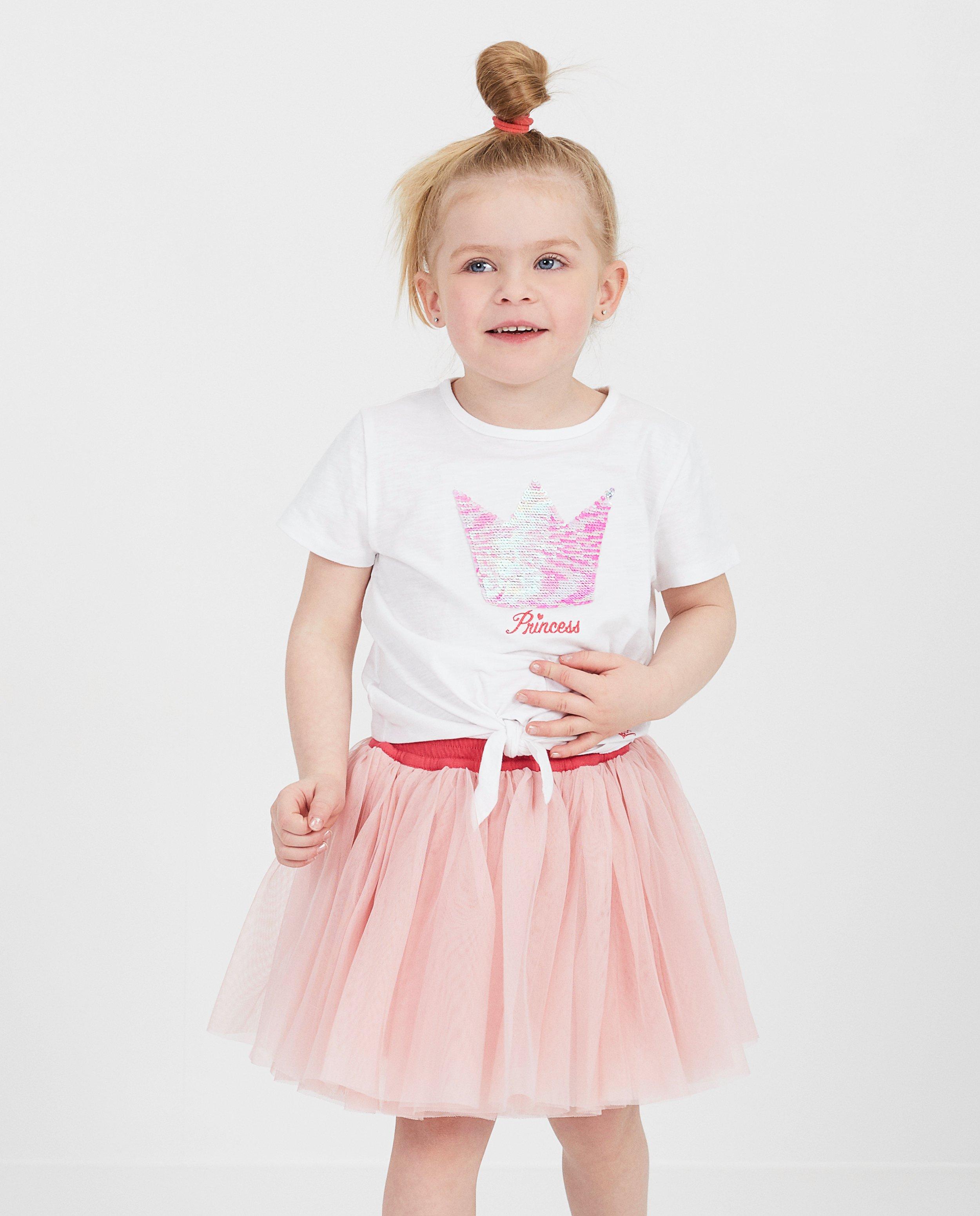 T-shirts - T-shirt blanc à paillettes Sora
