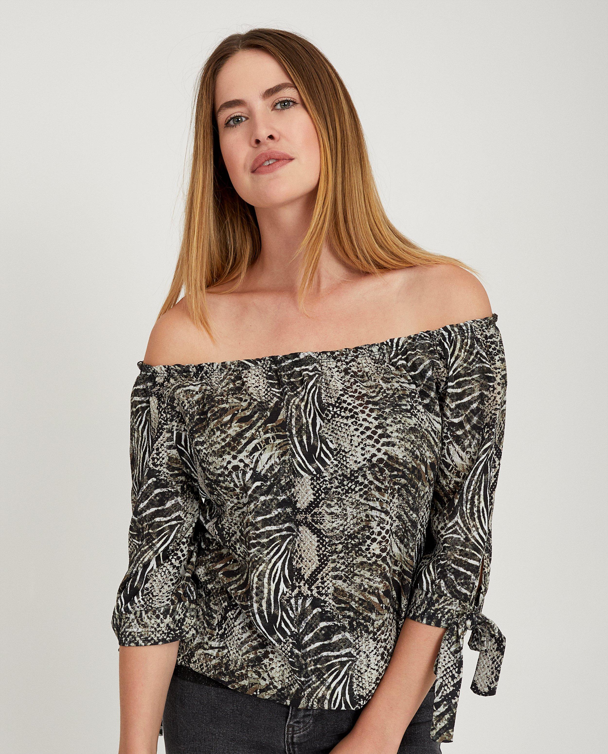 Hemden - Blouse met dierenprint Ella Italia