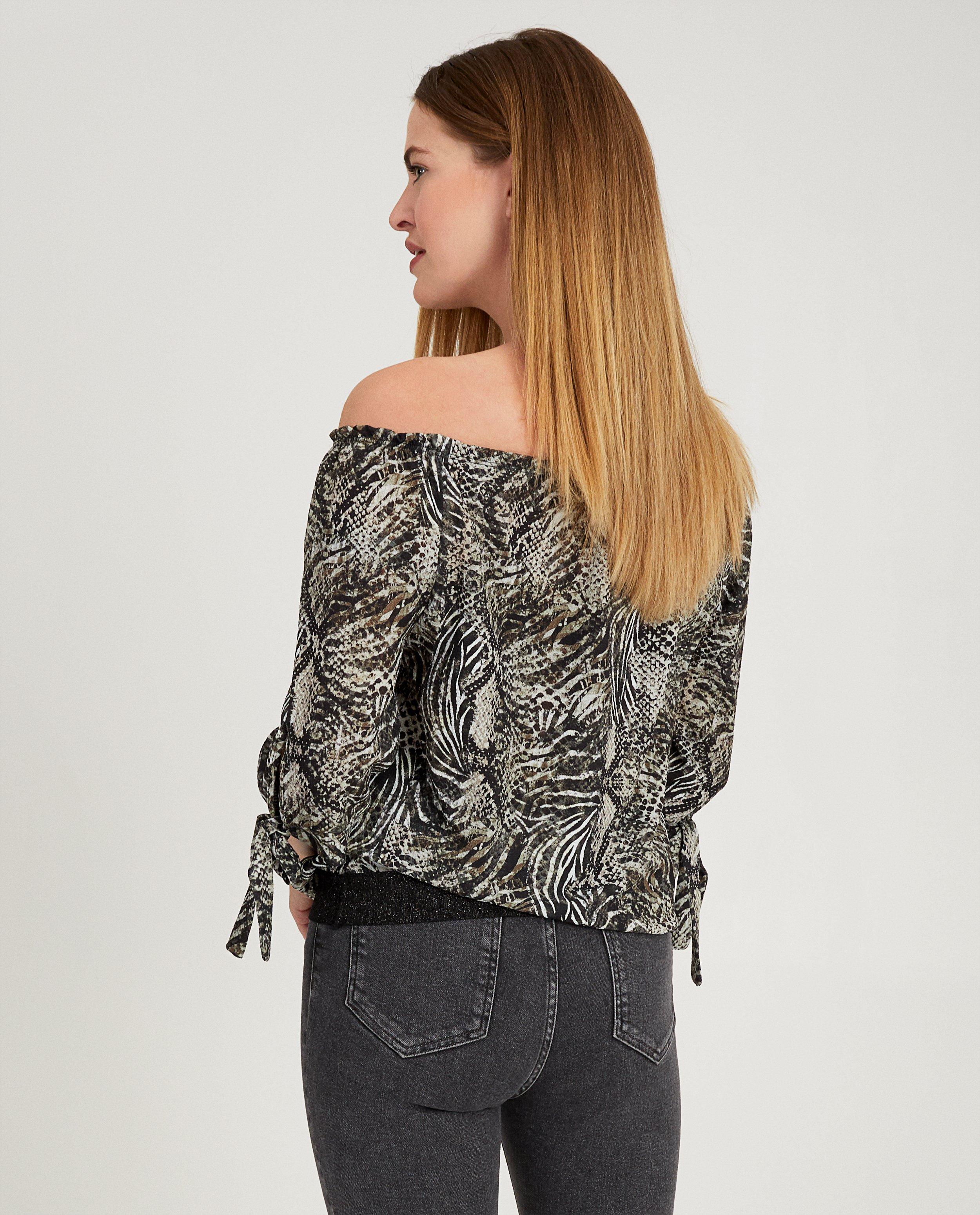 Hemden - Blouse met dierenprint Ella Italia
