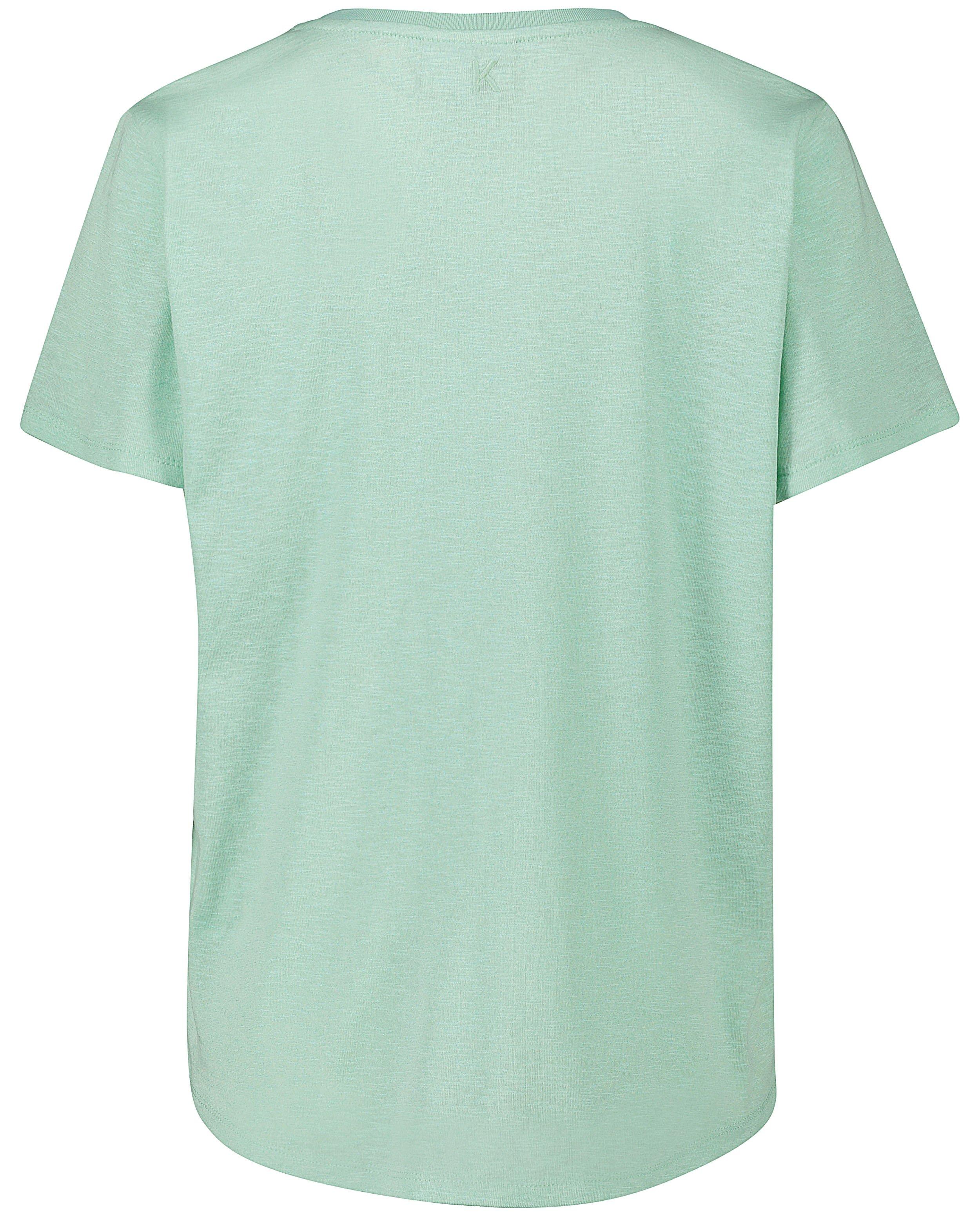 T-shirts - Mintgroen T-shirt Karen Damen