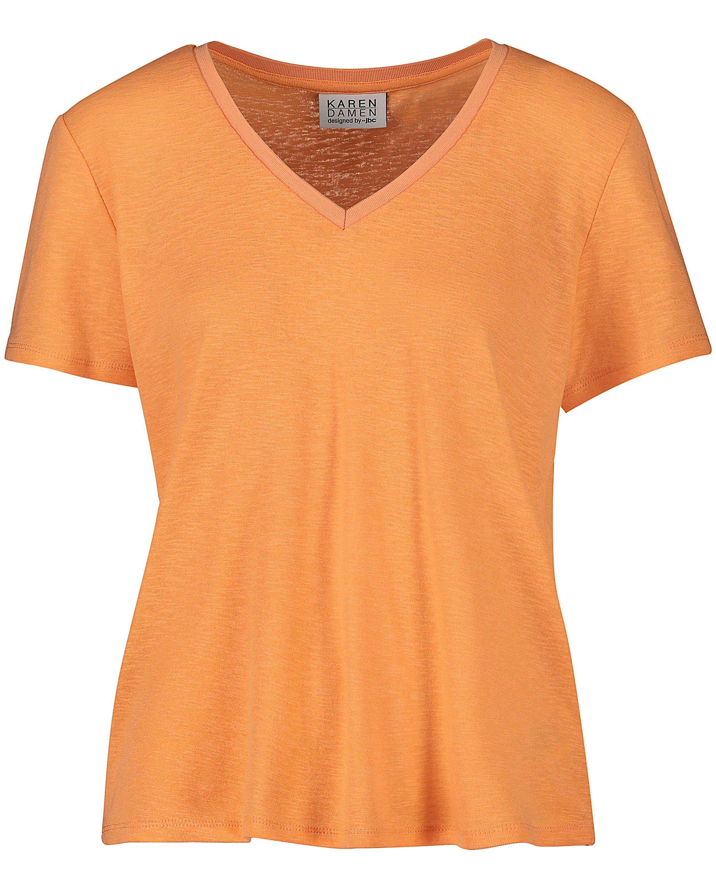 T-shirts - Lichtoranje T-shirt Karen Damen