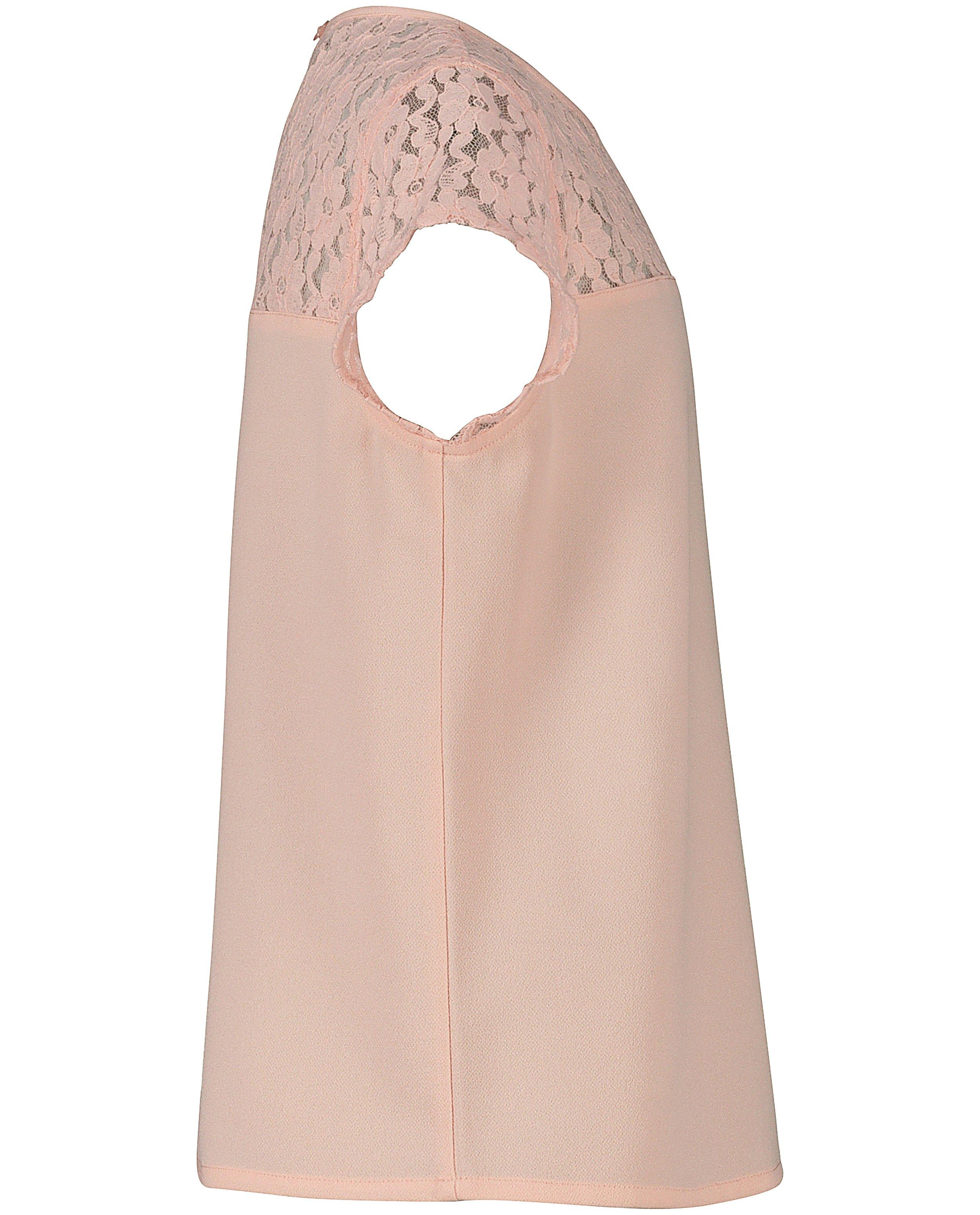 Hemden - Roze shirt met kant Steffi Mercie