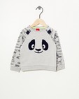 Grijze panda-sweater s.Oliver - gemêleerd - S. Oliver