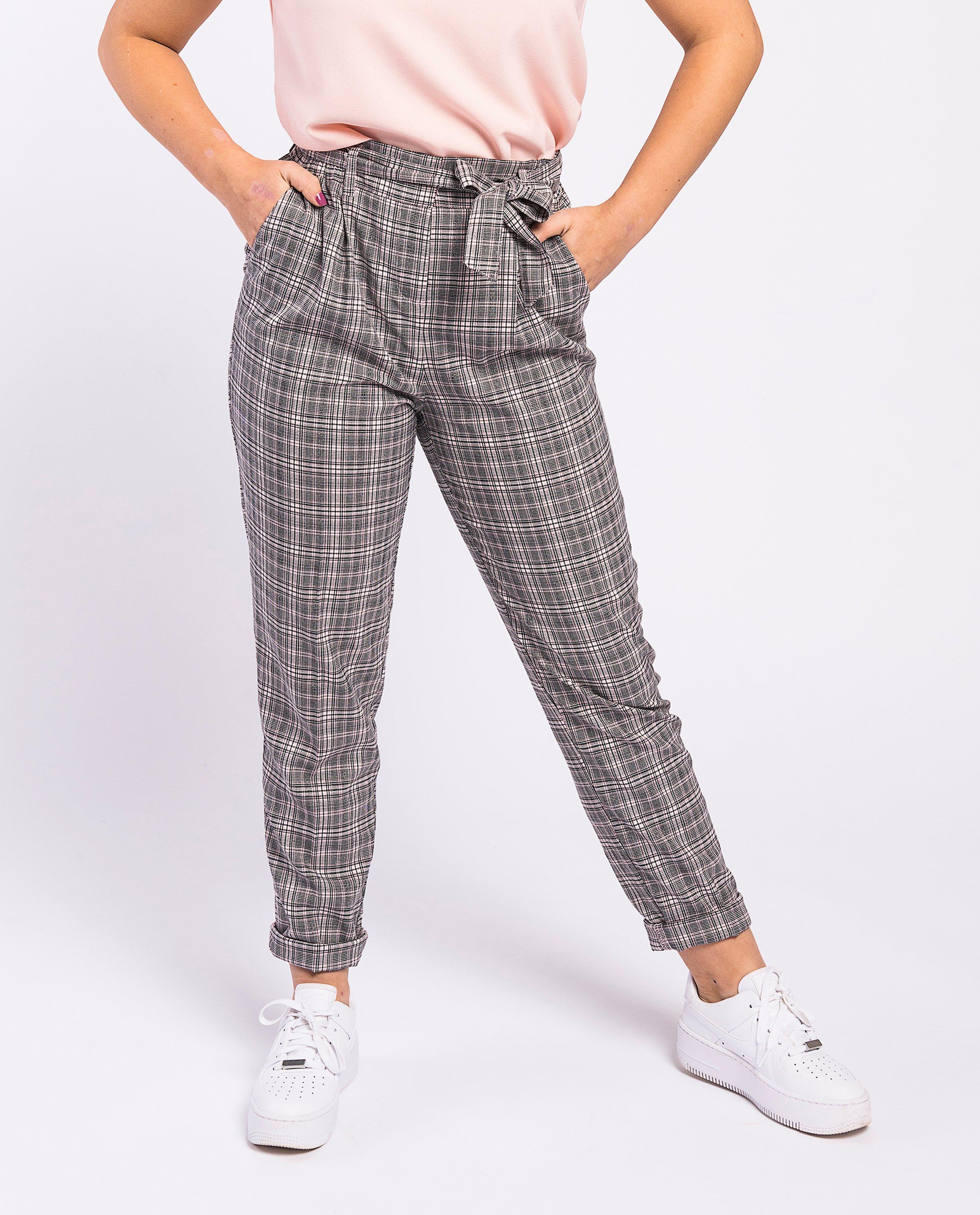 Broeken - Geruite broek Steffi Mercie