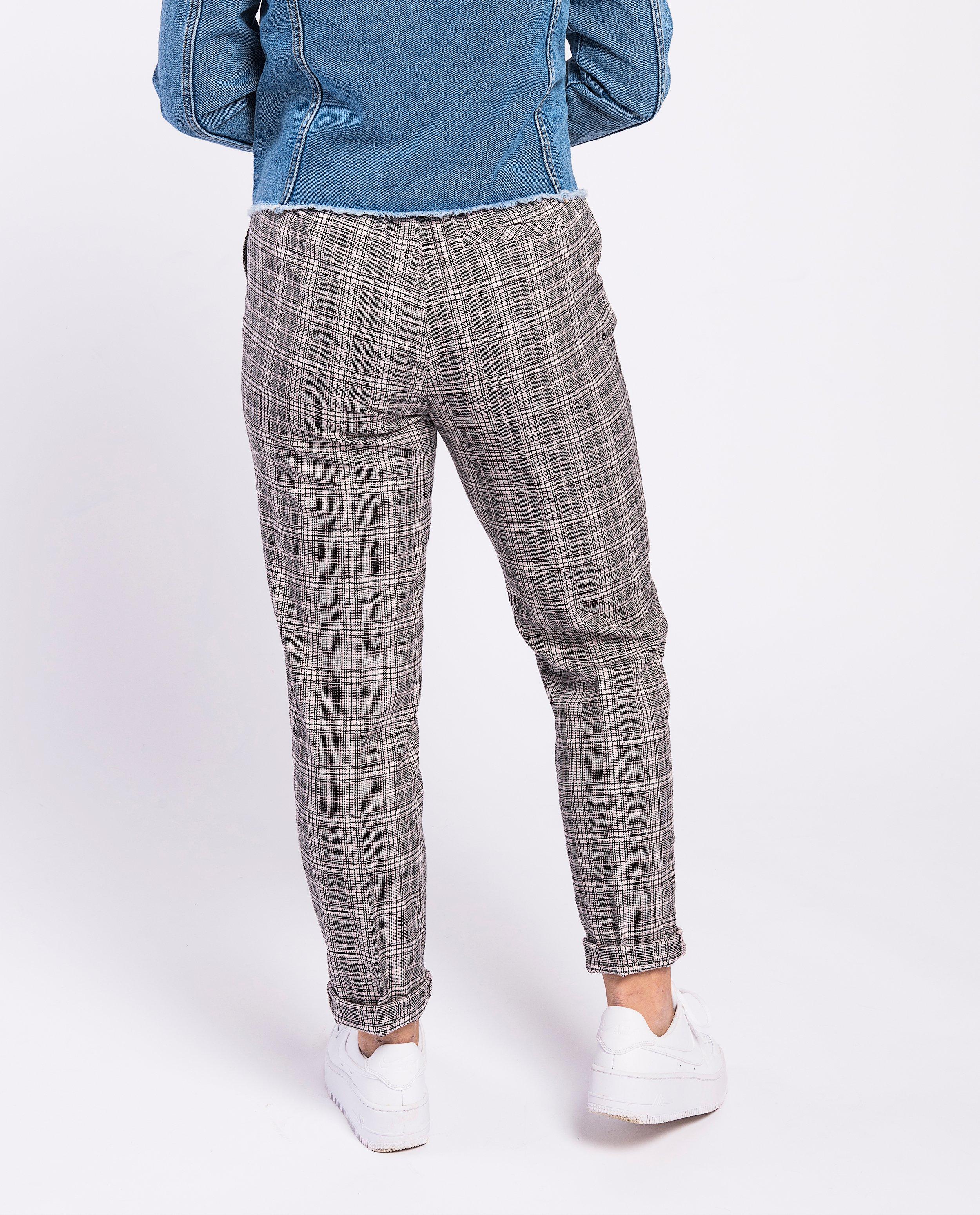 Broeken - Geruite broek Steffi Mercie