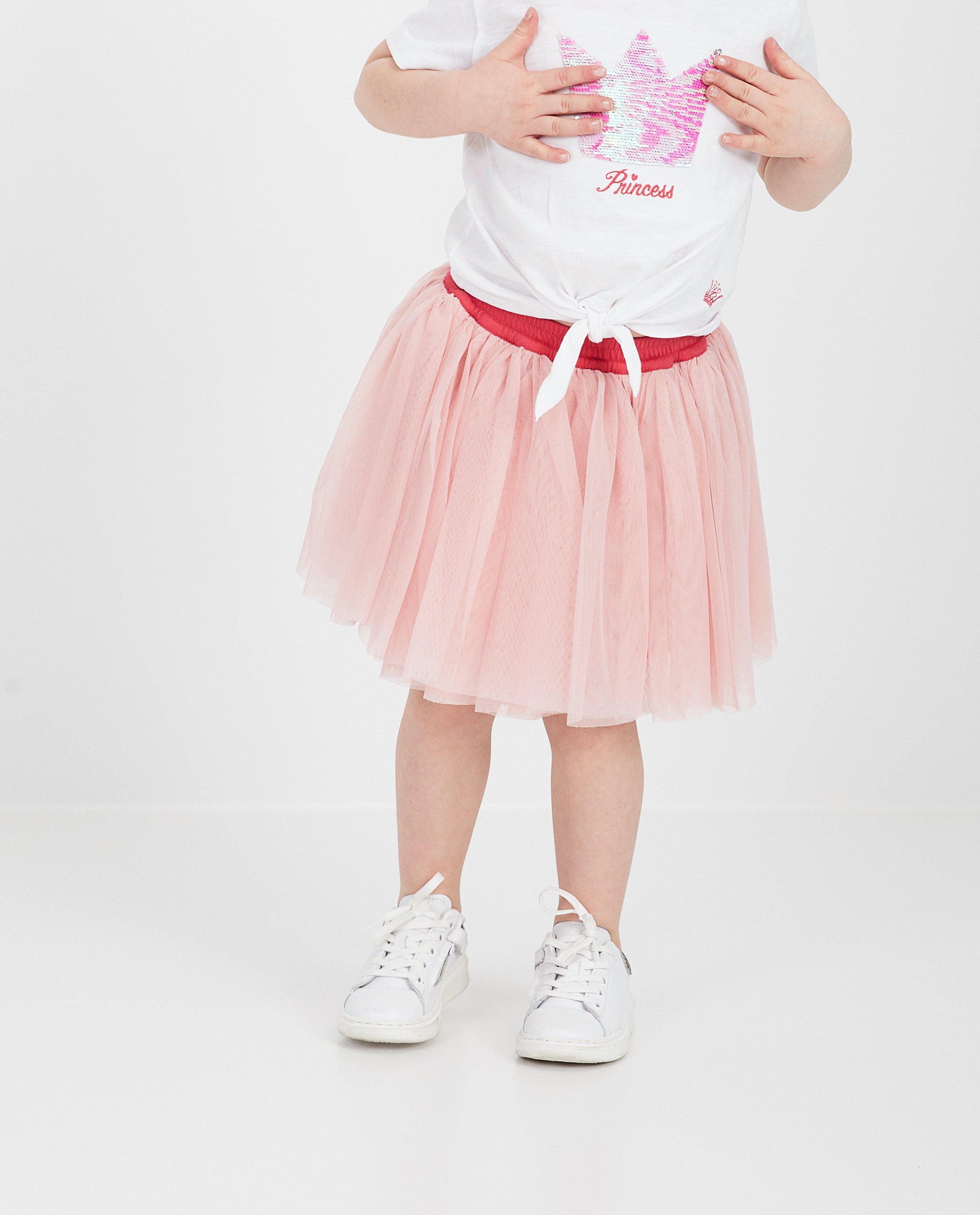 Jupes - Roze rokje met tule Prinsessia