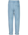 Pantalons - Pantalon bleu clair en lyocell