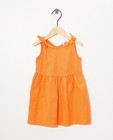 Oranje jurk met strepen BESTies - metaaldraad - Besties