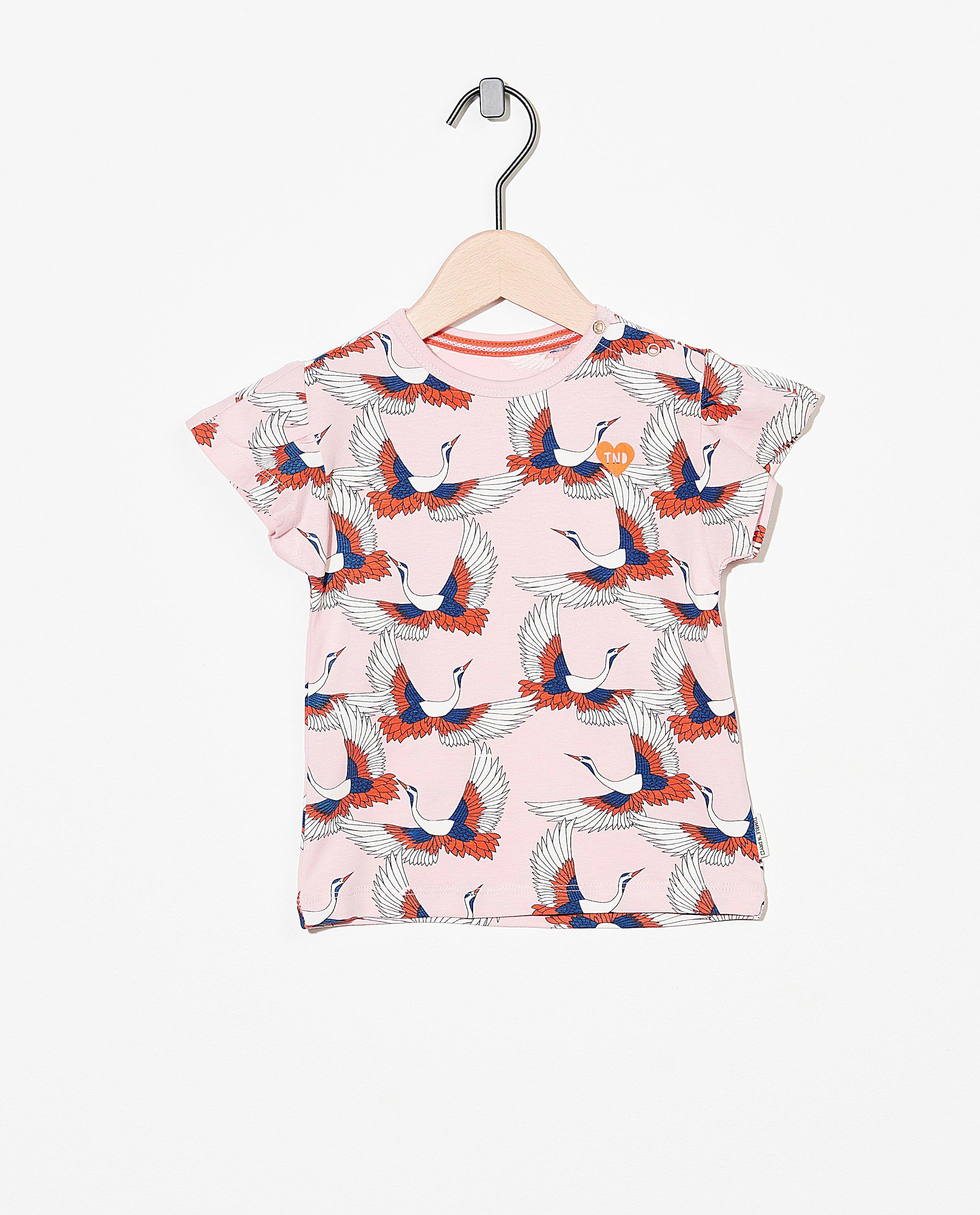 Roze T-shirt met print Tumble 'n Dry - Product Detail - meerkleurig - afbeelding nummer 1