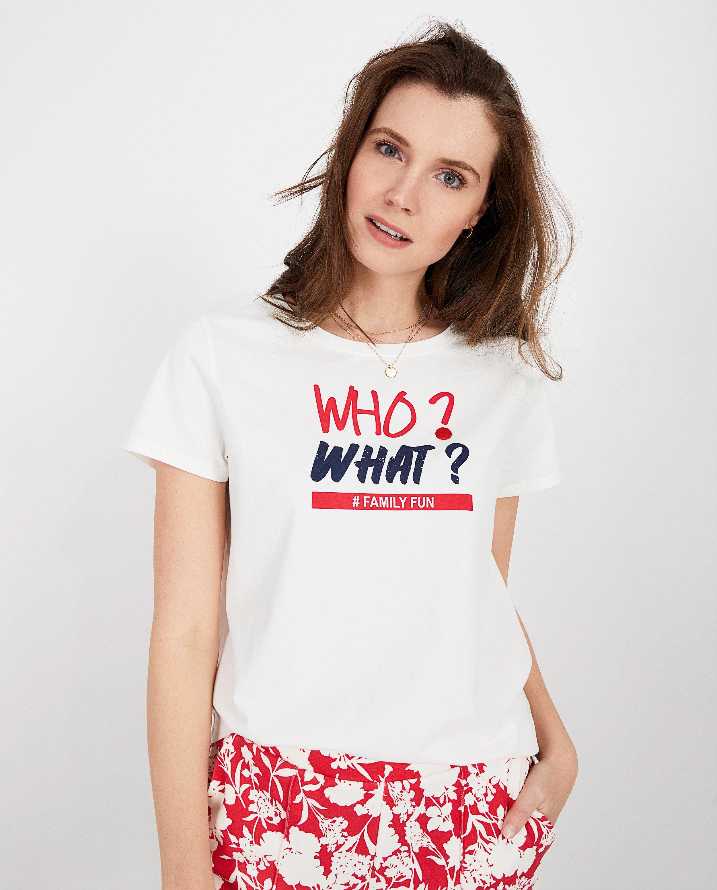 T-shirts - Wit T-shirt Sara De Paduwa