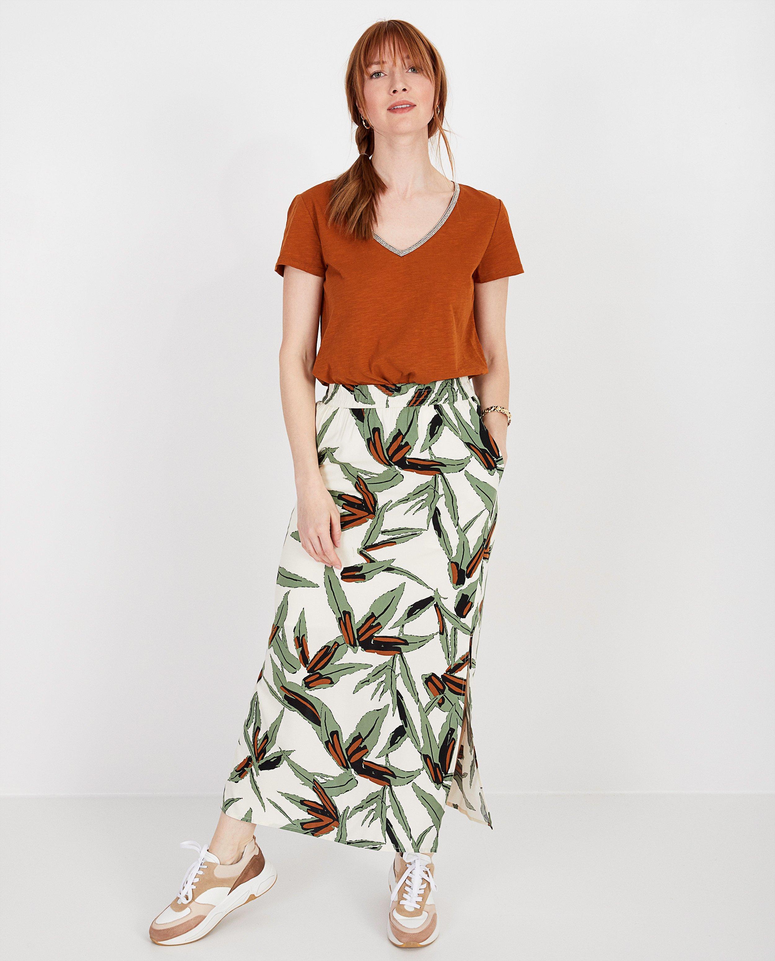 Maxi-rok met print Youh! - null - Youh!