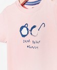T-shirts - Roze T-shirt met print Tumble 'n Dry